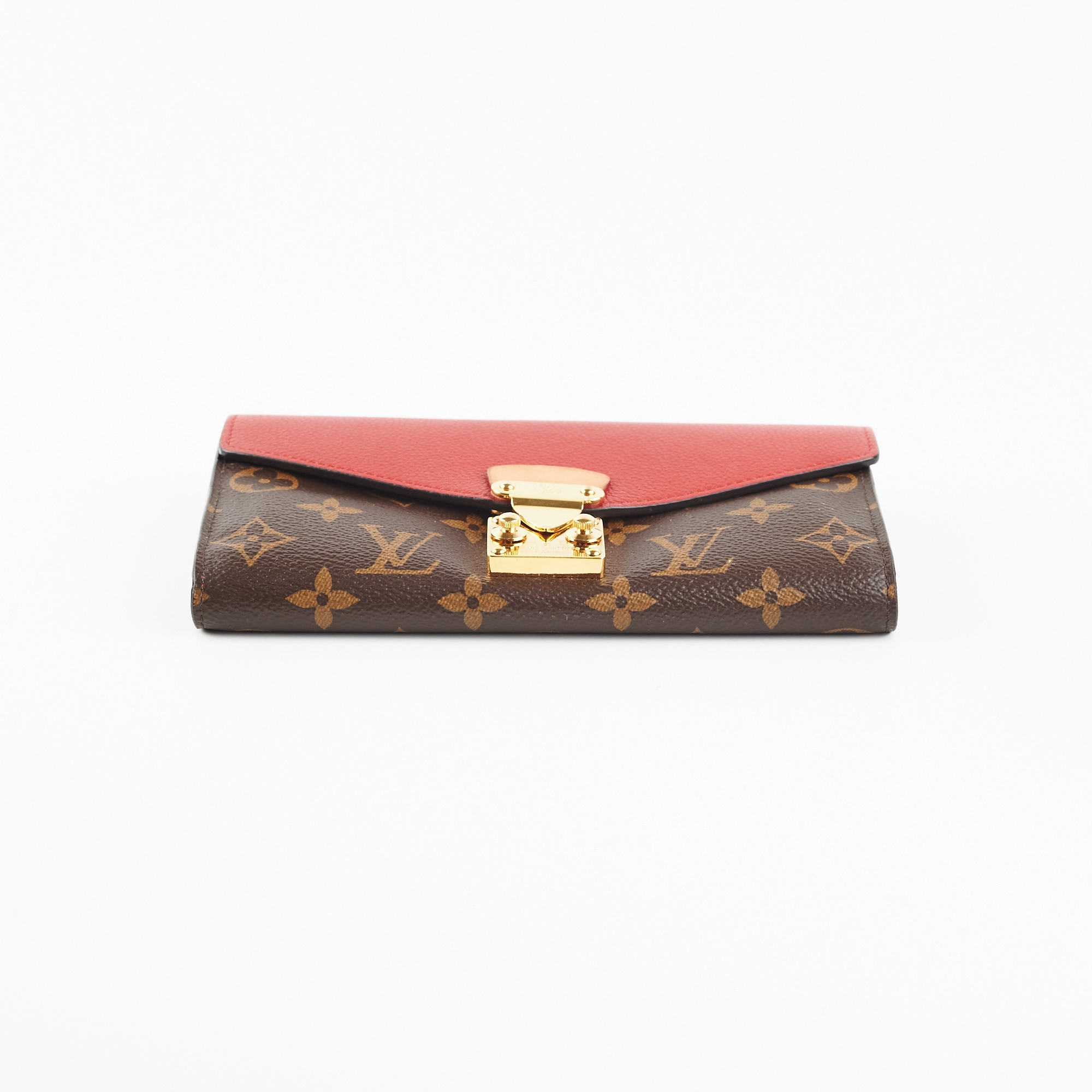 Louis Vuitton Bifold Pallas Wallet Red