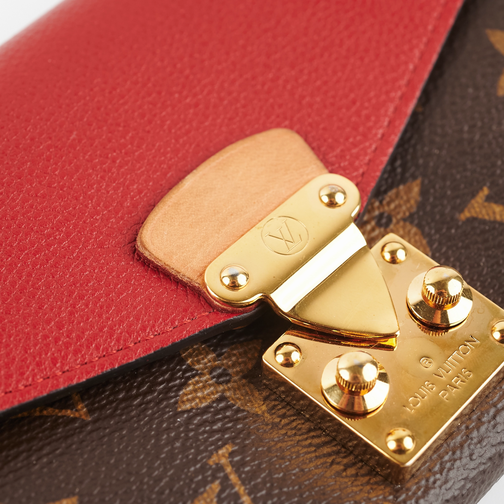 Louis Vuitton Bifold Pallas Wallet Red