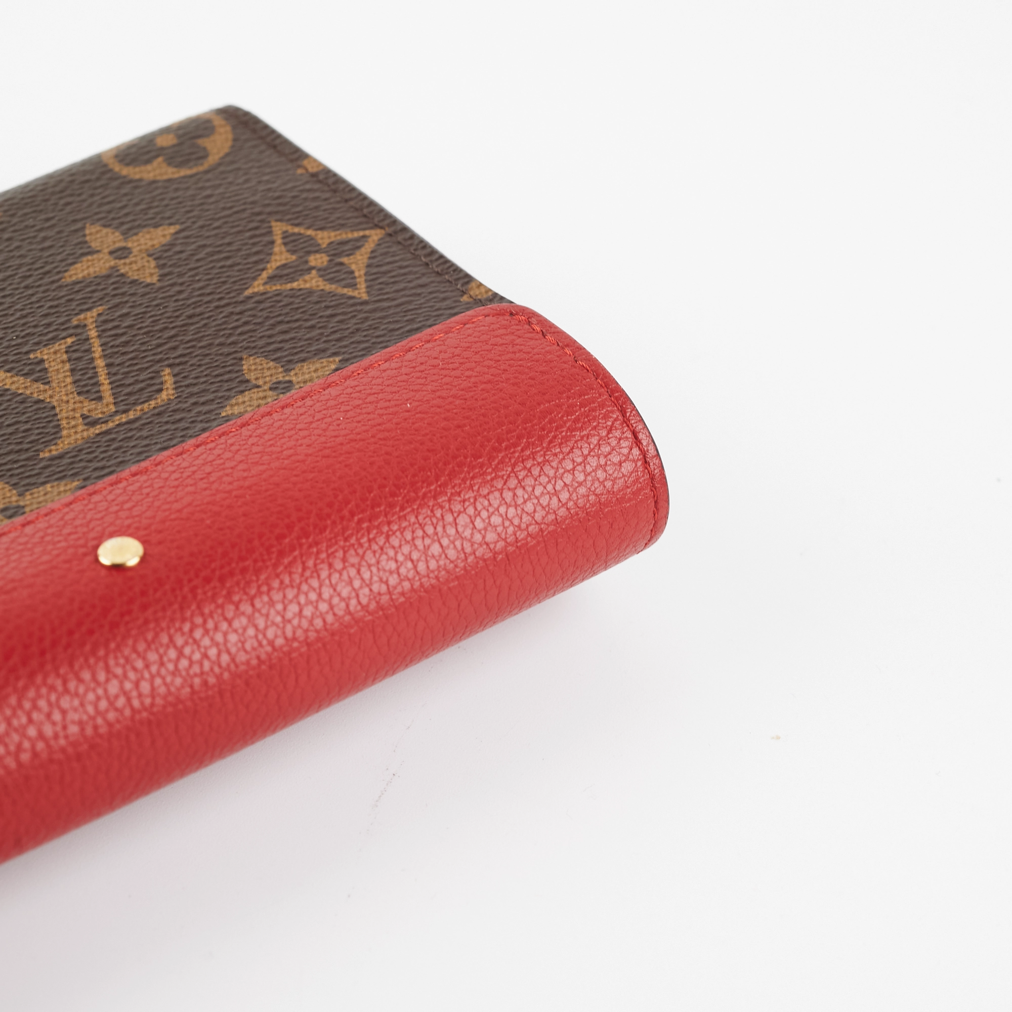 Louis Vuitton Bifold Pallas Wallet Red