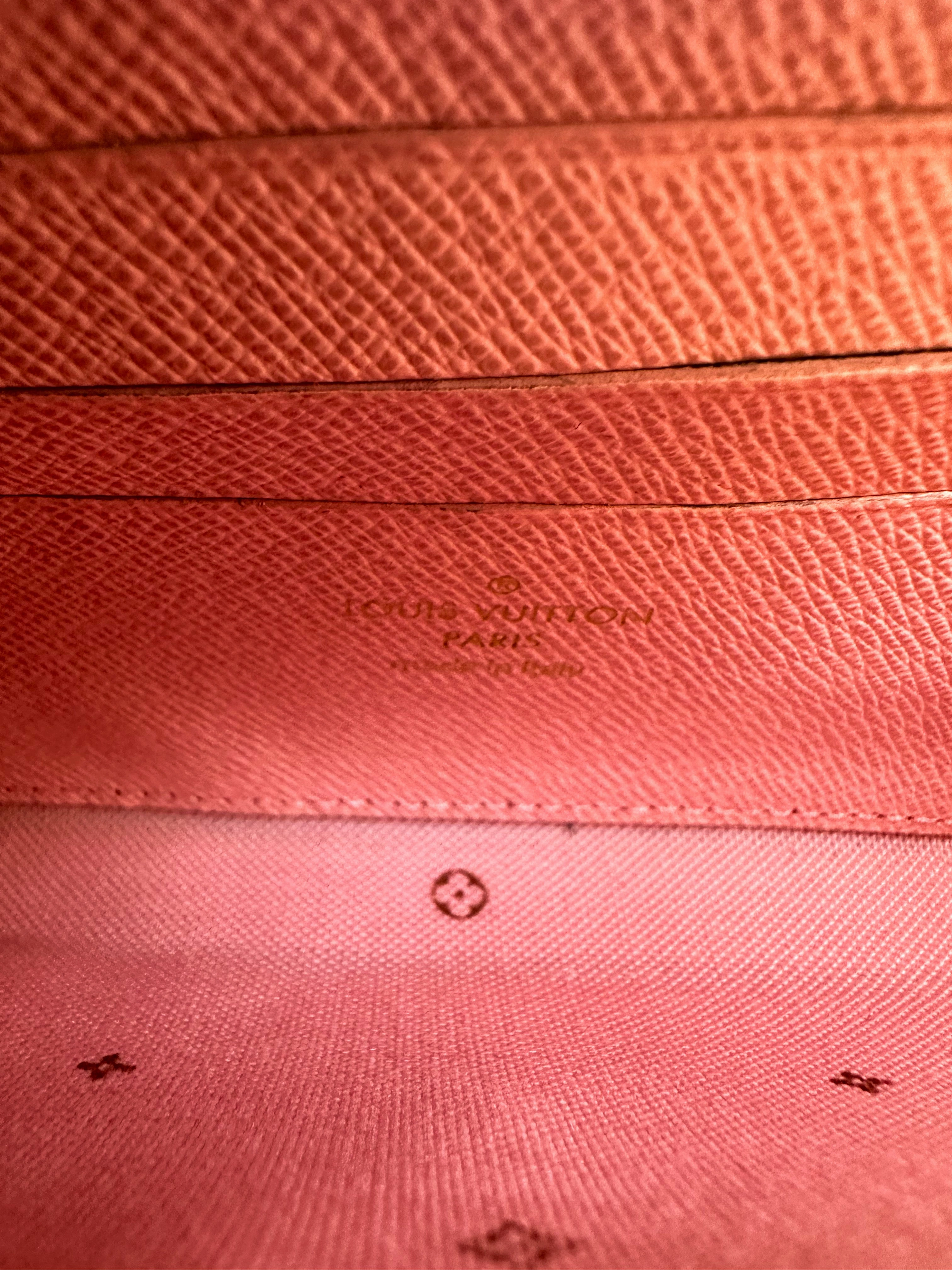 Louis Vuitton Black & Pink Monogram Felicie Strap & Go