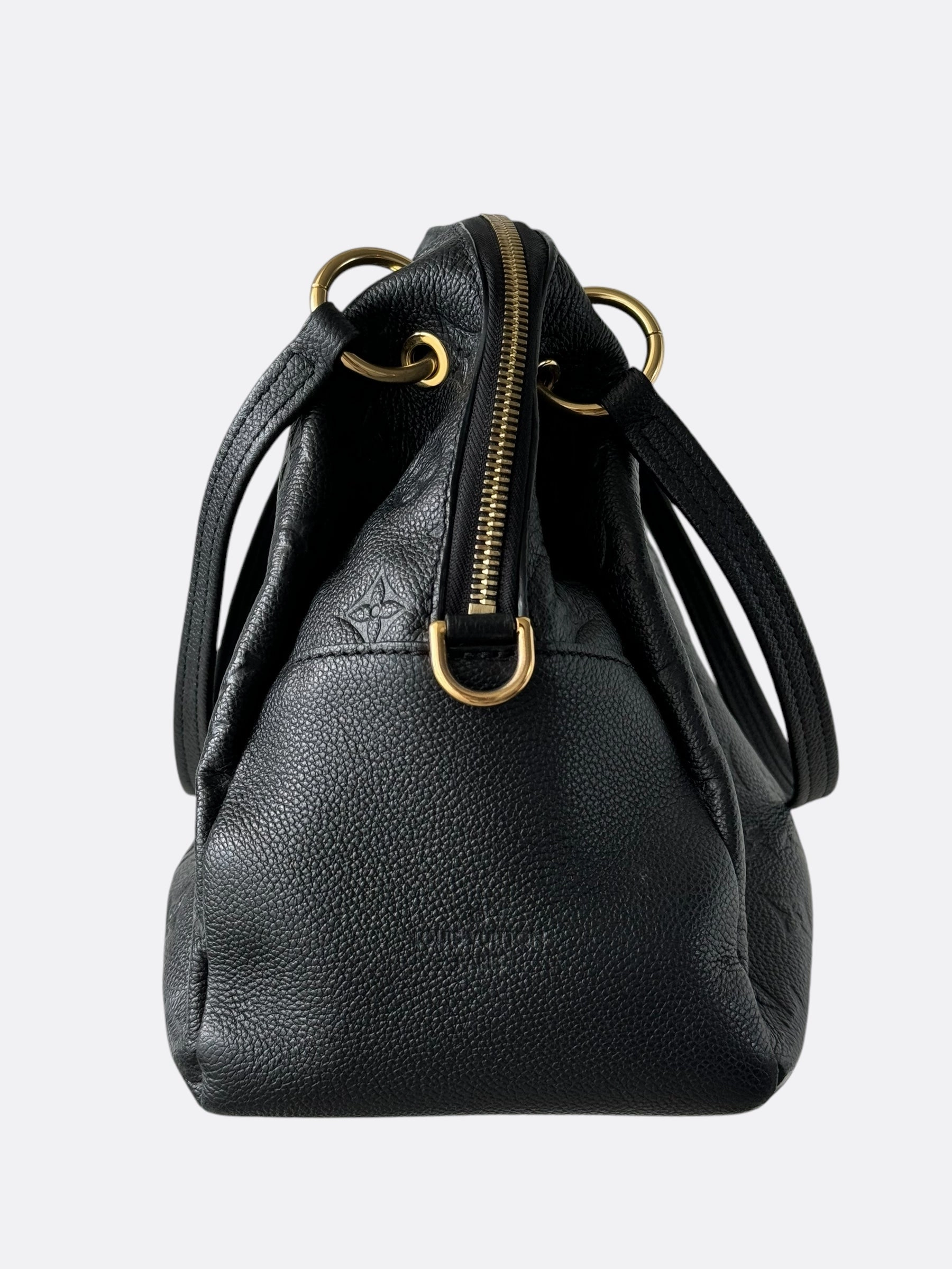Louis Vuitton Black Empreinte Monogram Montaigne MM