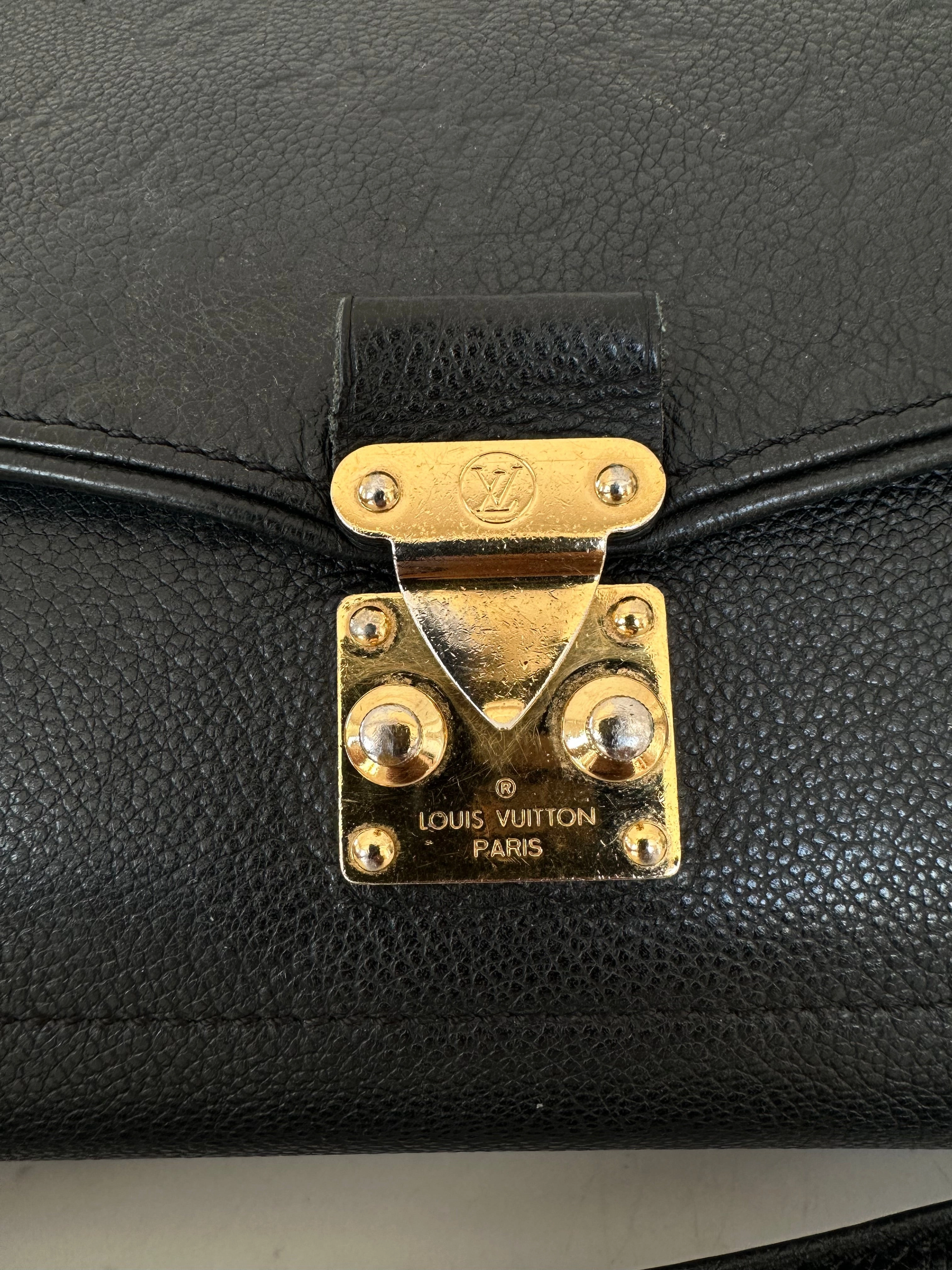 Louis Vuitton Black Empreinte Monogram Saint Germain MM