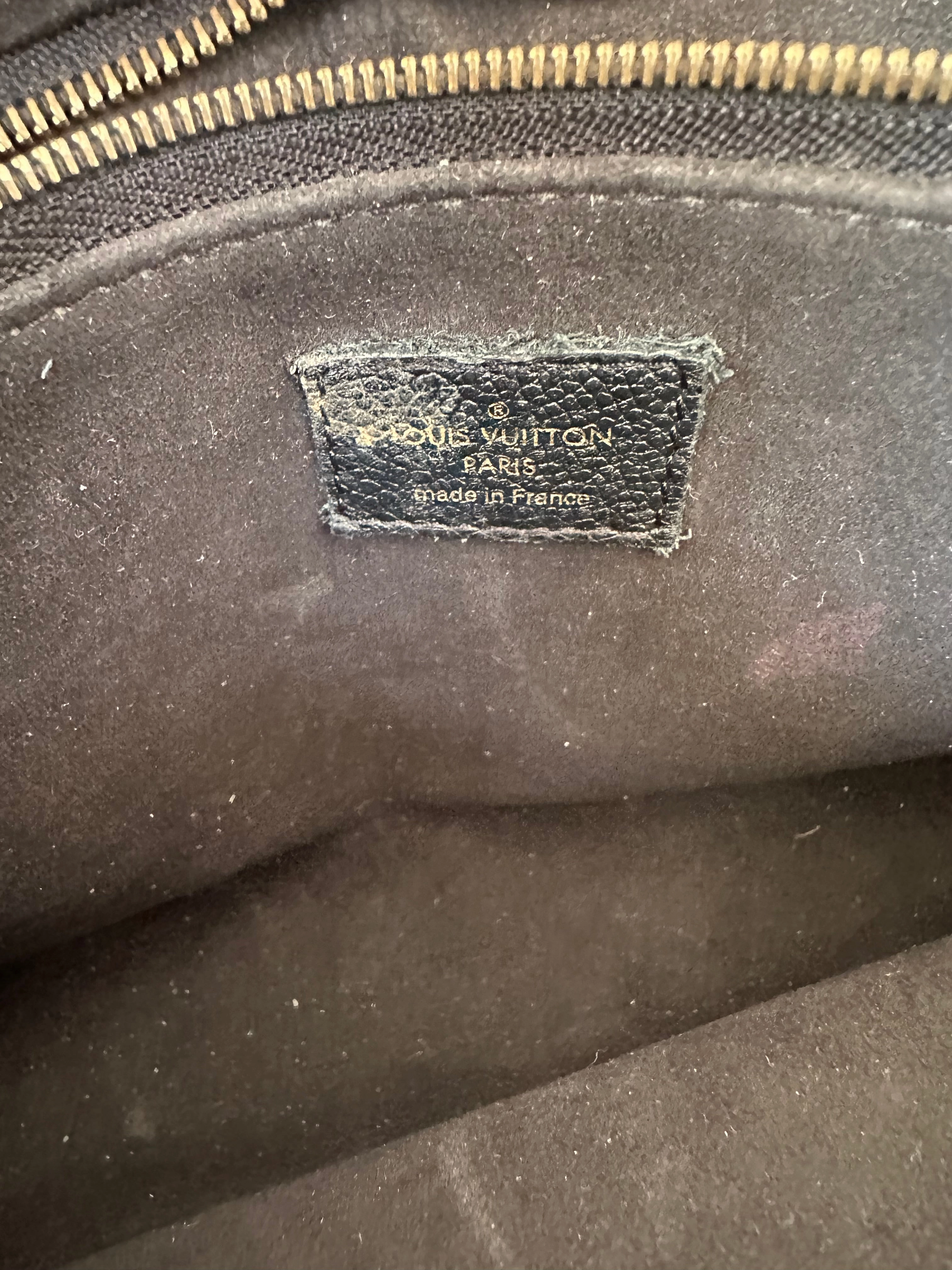 Louis Vuitton Black Empreinte Monogram Saint Germain MM