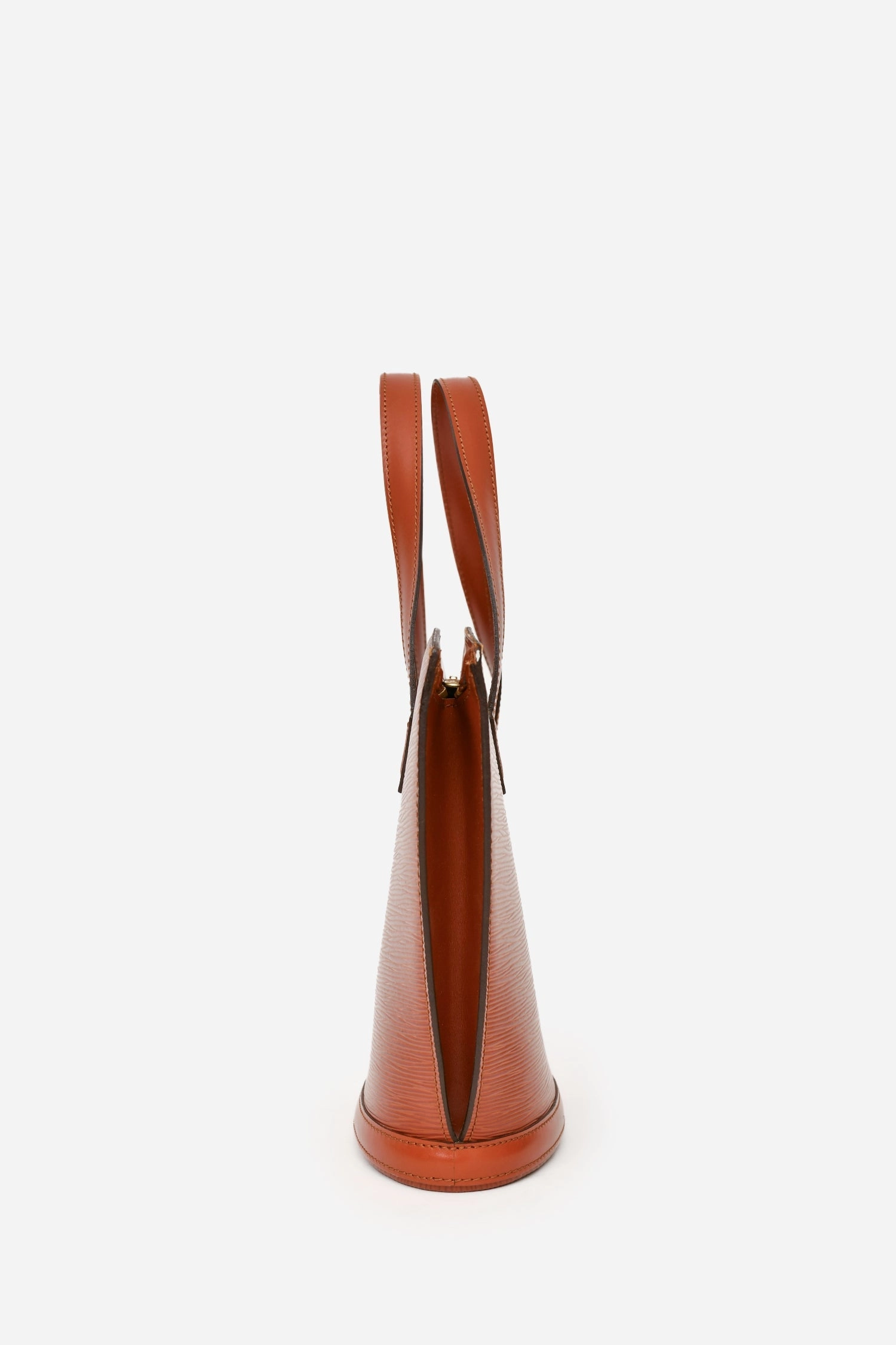 Louis Vuitton Brown Epi Leather 'Saint Jacques' Top Handle Bag