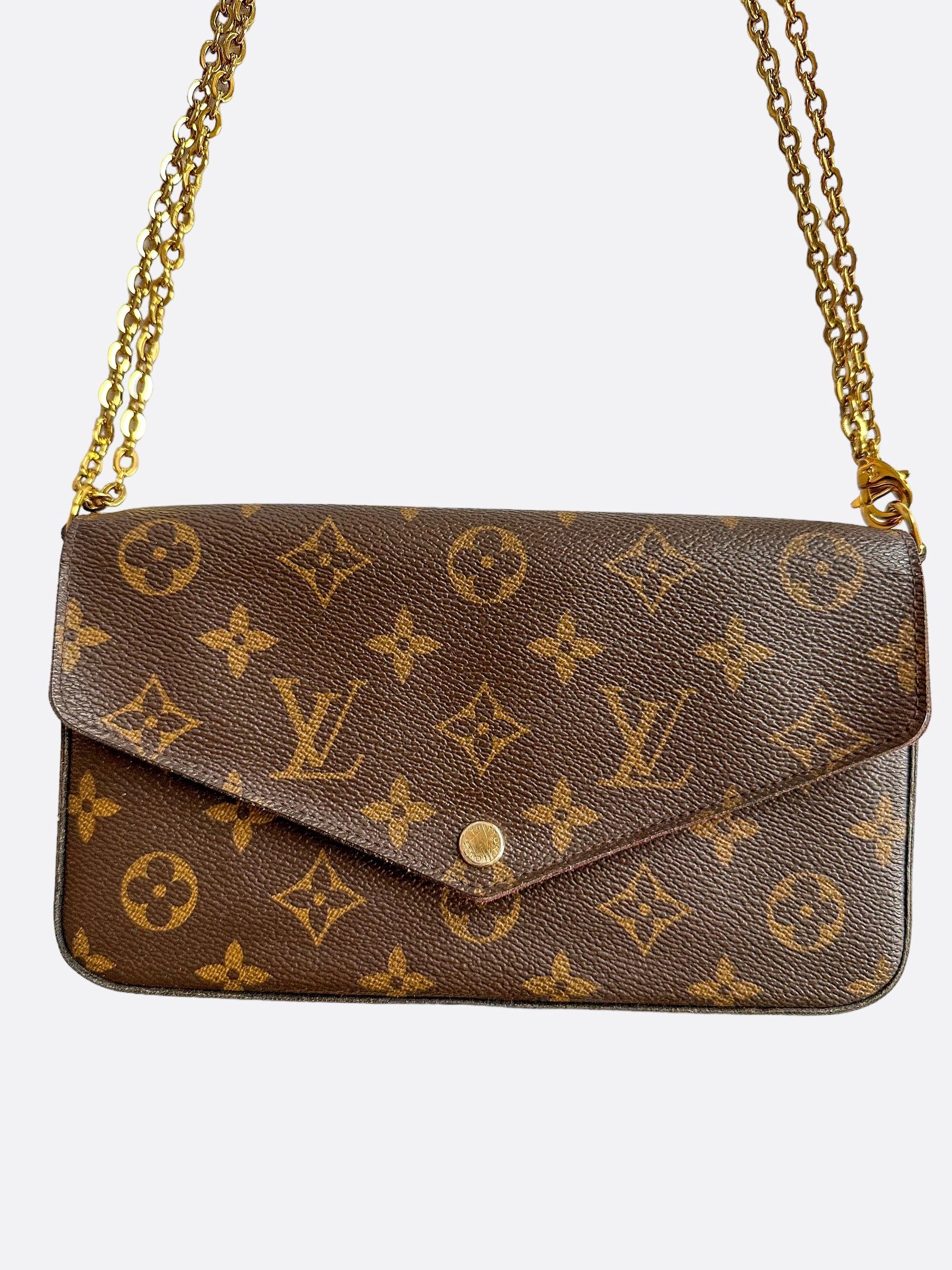 Louis Vuitton Brown Monogram Pochette Felicie