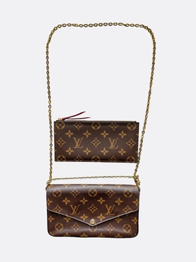 Louis Vuitton Brown Monogram Pochette Felicie