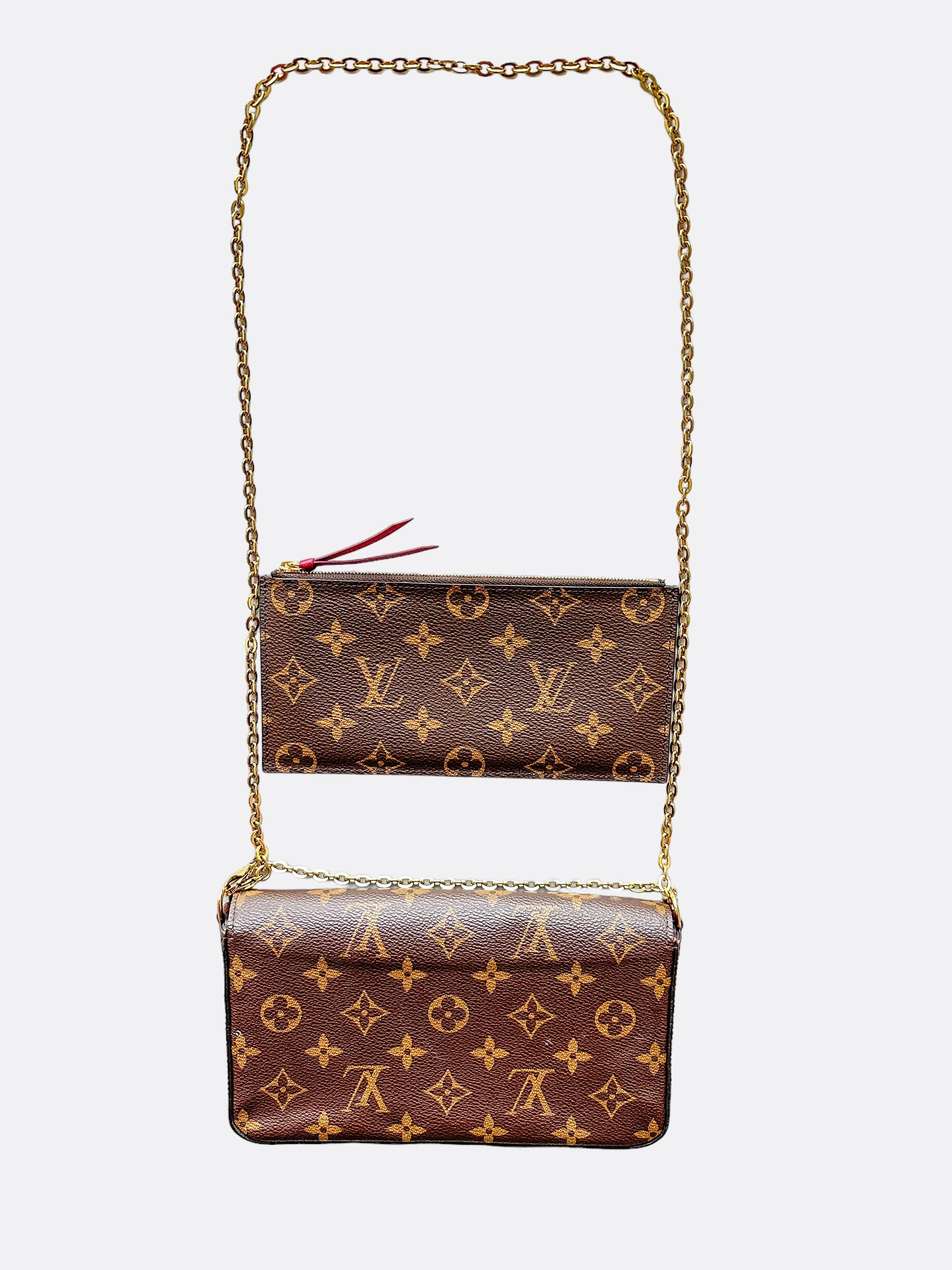 Louis Vuitton Brown Monogram Pochette Felicie