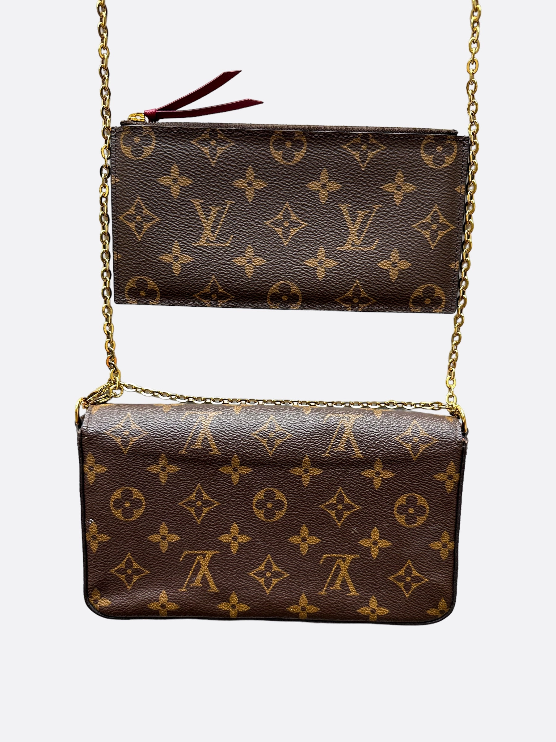 Louis Vuitton Brown Monogram Pochette Felicie