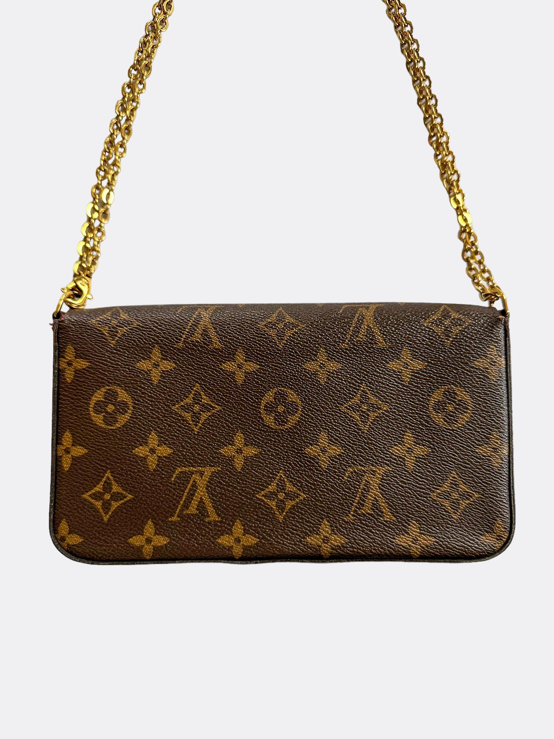 Louis Vuitton Brown Monogram Pochette Felicie