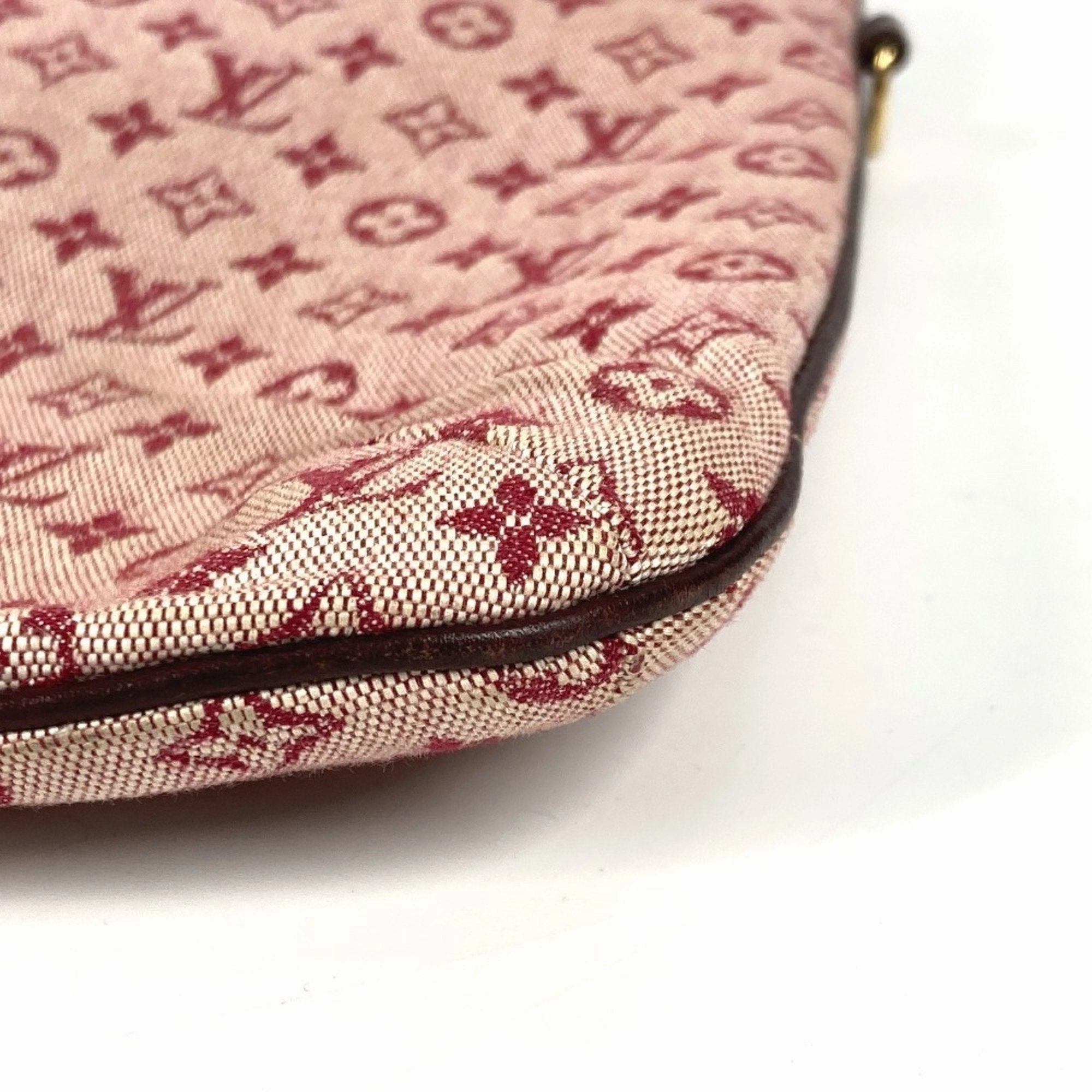 Louis Vuitton Cerise Color Monogram Mini Handbag Tote Bag (Pre-Owned)