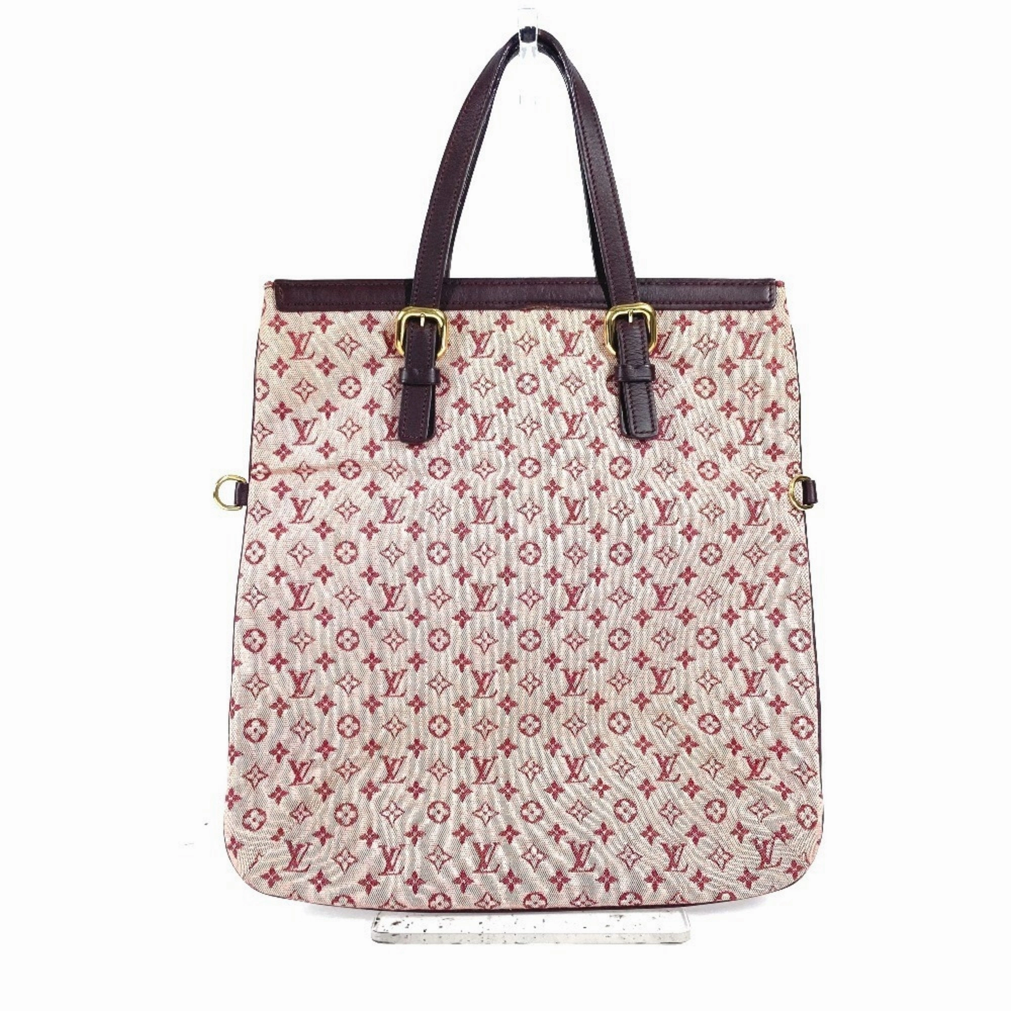 Louis Vuitton Cerise Color Monogram Mini Handbag Tote Bag (Pre-Owned)