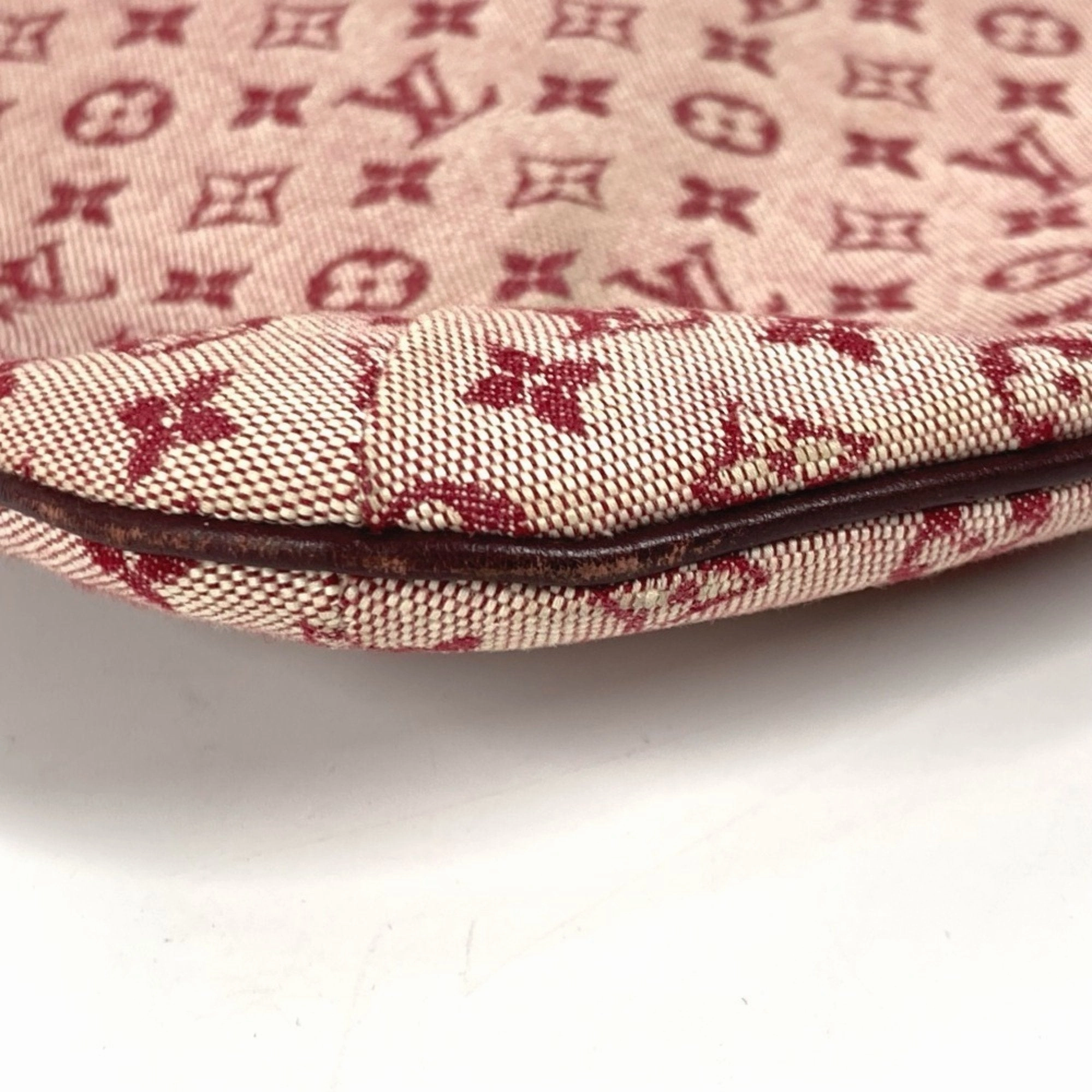 Louis Vuitton Cerise Color Monogram Mini Handbag Tote Bag (Pre-Owned)