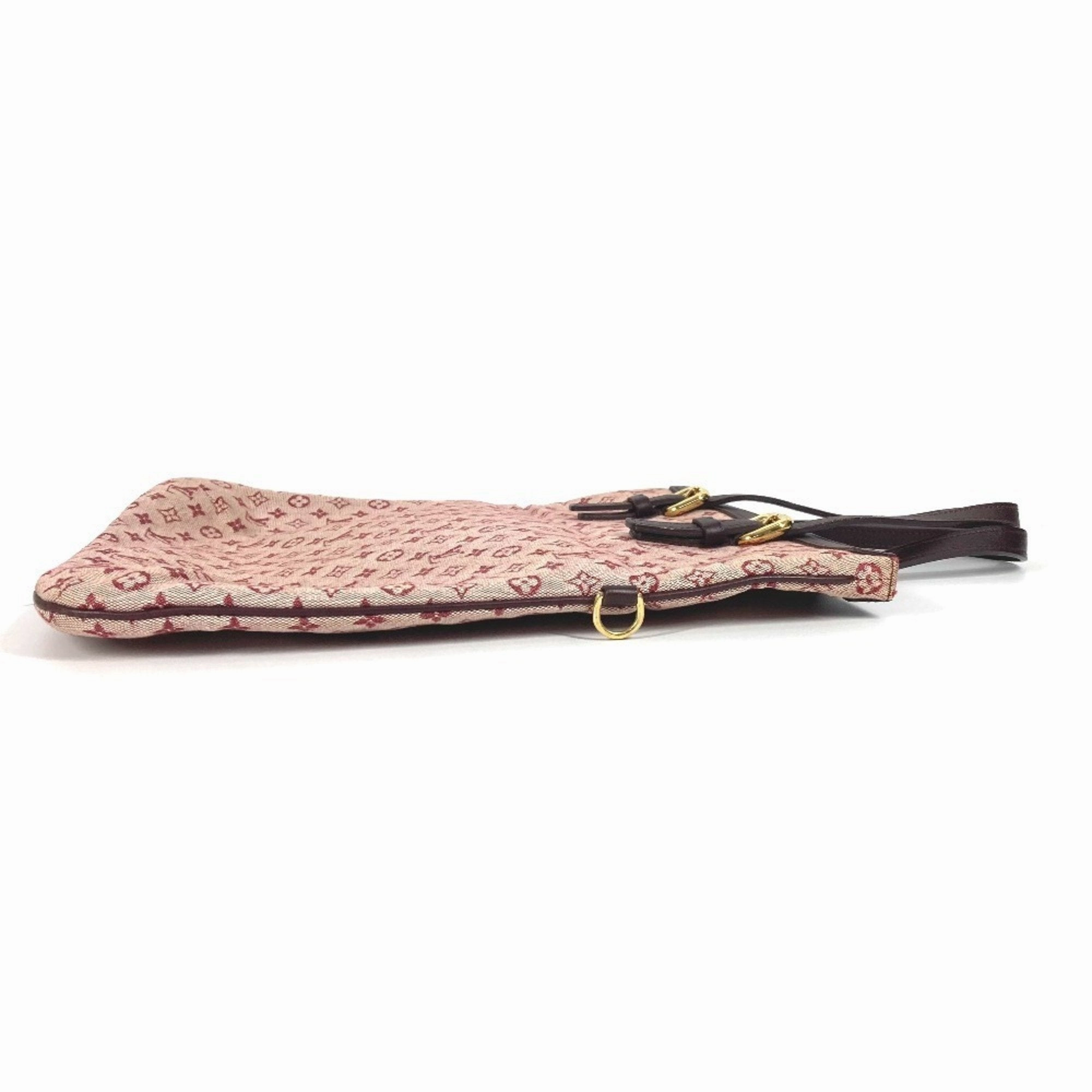 Louis Vuitton Cerise Color Monogram Mini Handbag Tote Bag (Pre-Owned)