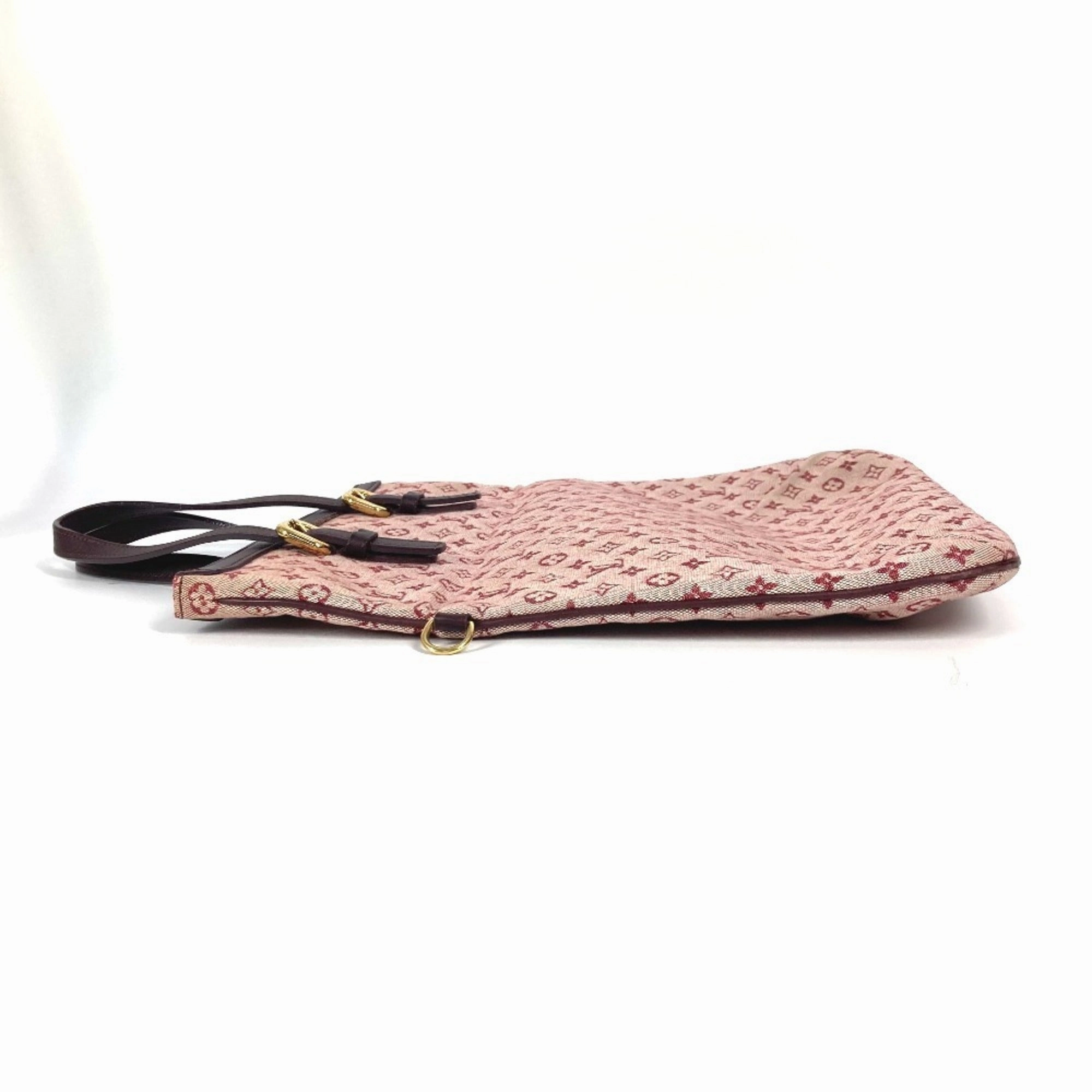 Louis Vuitton Cerise Color Monogram Mini Handbag Tote Bag (Pre-Owned)