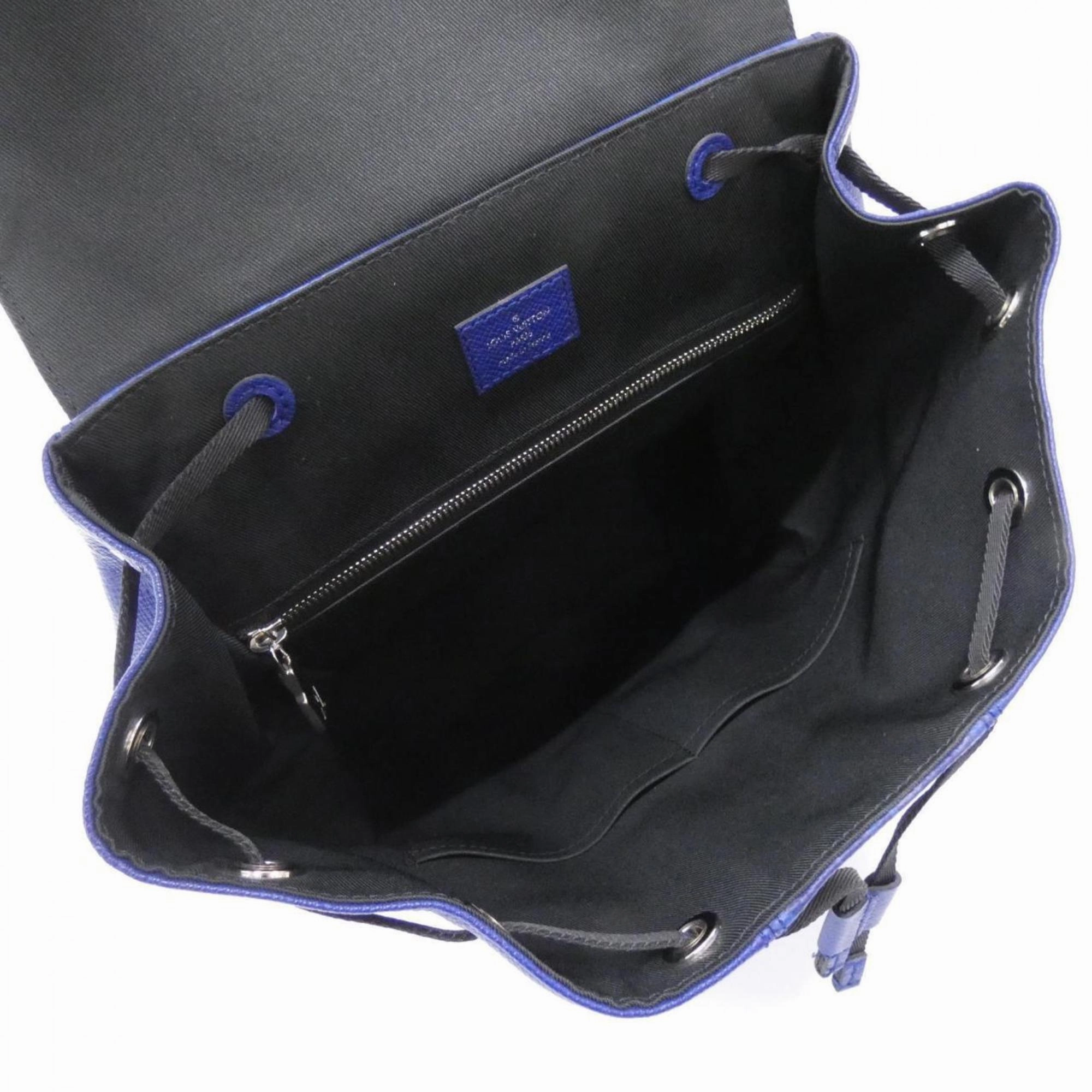 Louis Vuitton Coated Canvas Leather Backpack (Pre-Owned)