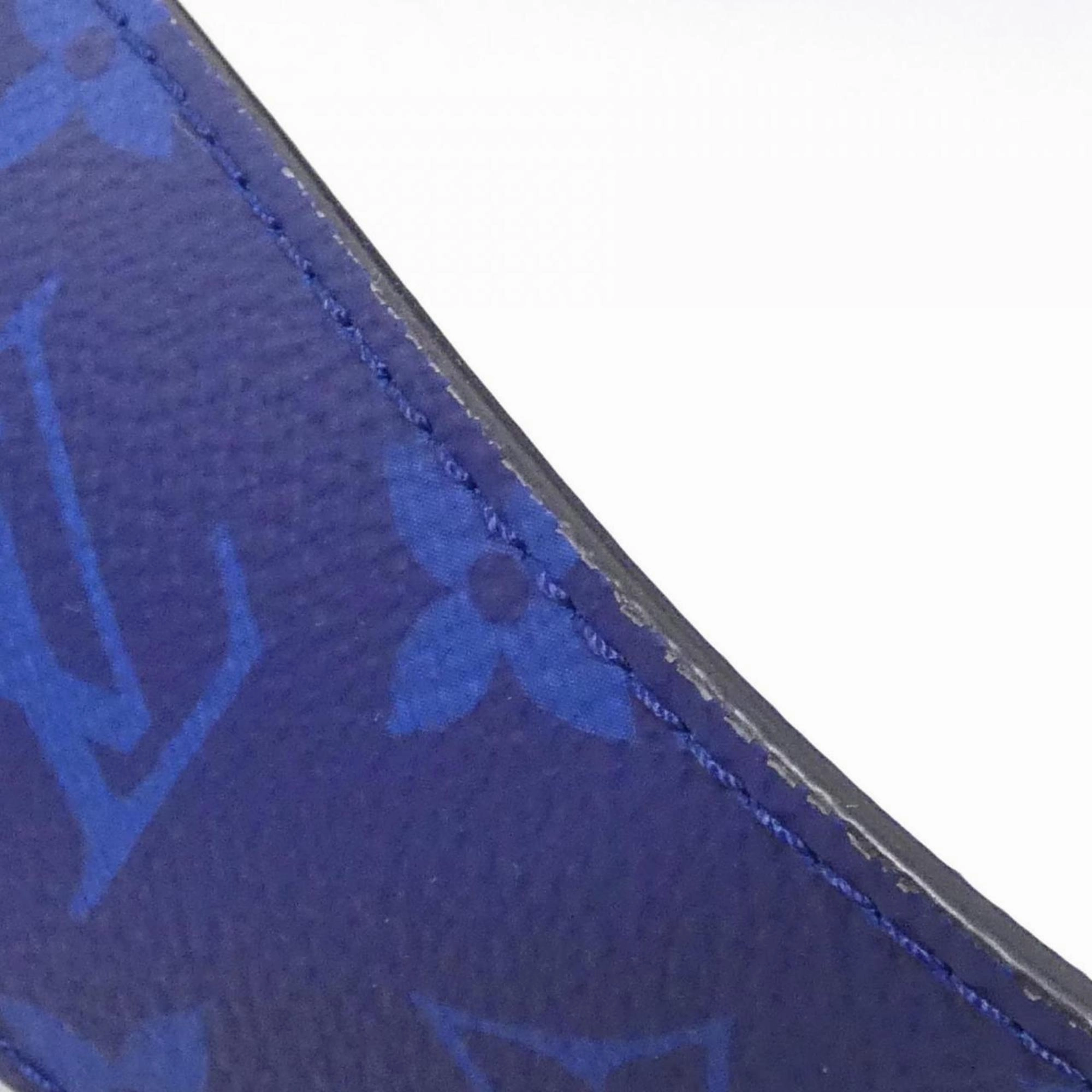 Louis Vuitton Coated Canvas Leather Backpack (Pre-Owned)