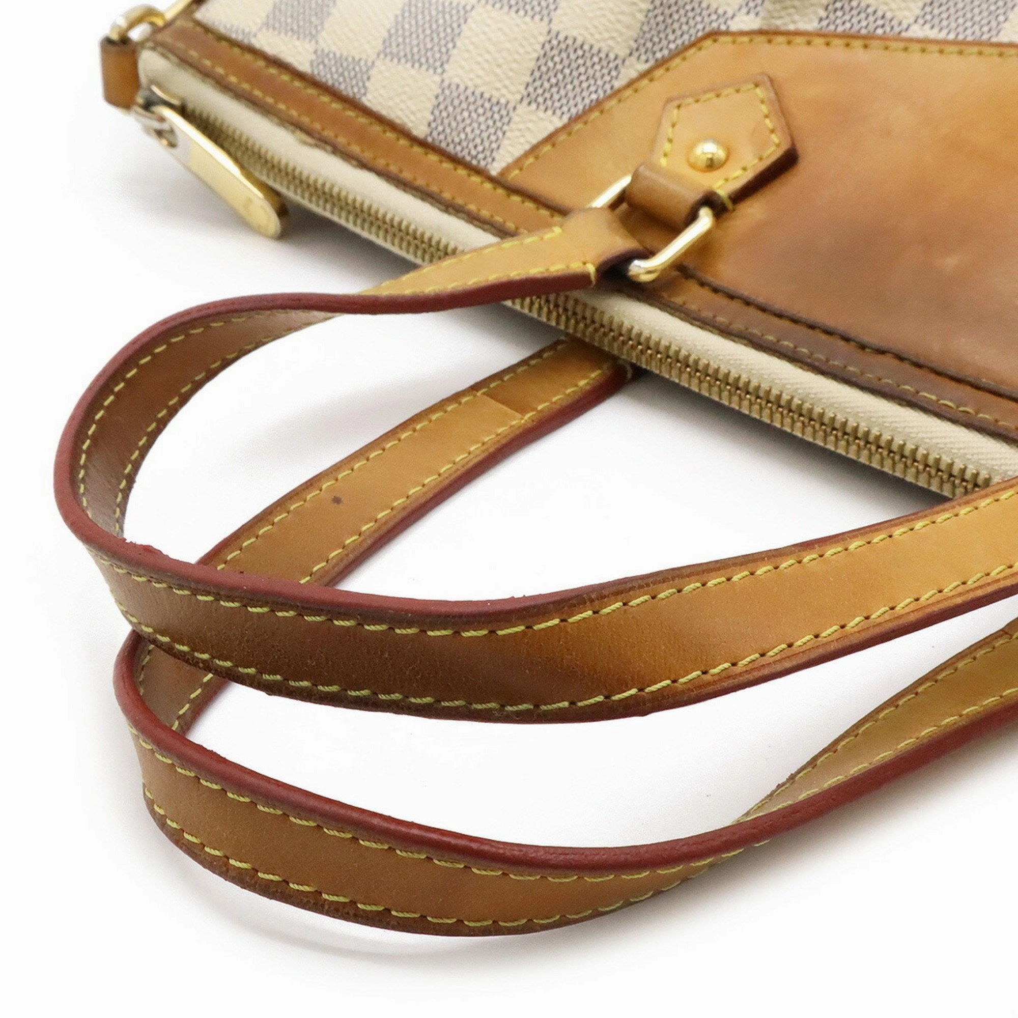 Louis Vuitton Damier Azur Pvc Shoulder Bag Tote Bag (Pre-Owned)