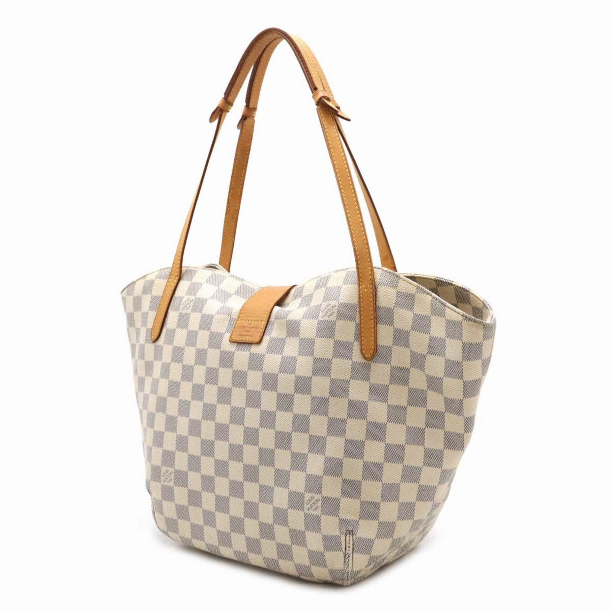 Louis Vuitton Damier Azur Pvc Shoulder Bag Tote Bag (Pre-Owned)