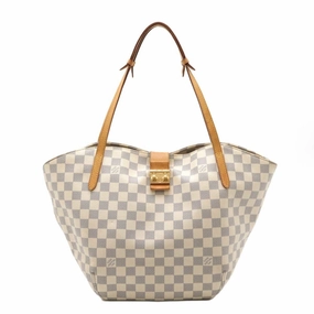 Louis Vuitton Damier Azur Pvc Shoulder Bag Tote Bag (Pre-Owned)