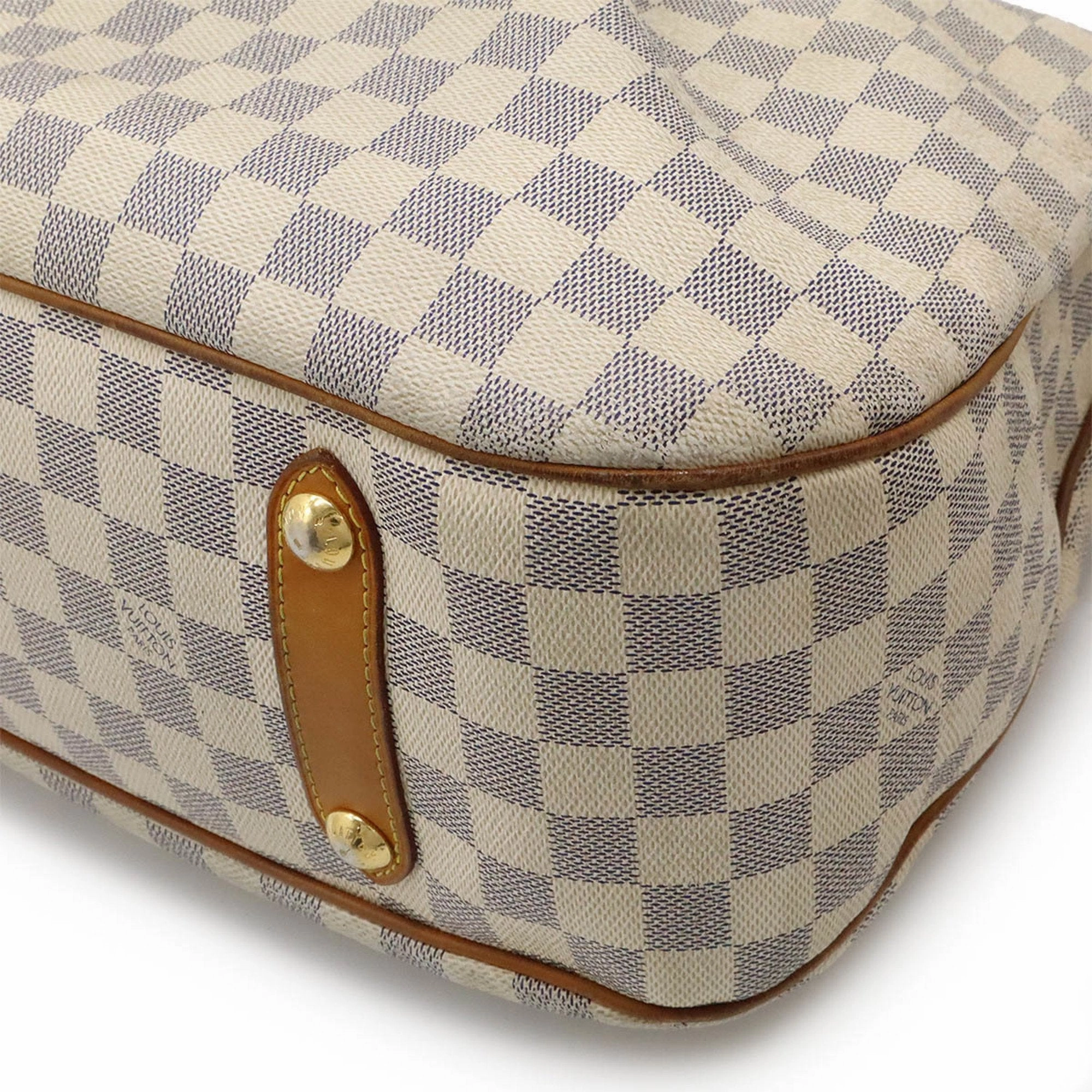 Louis Vuitton Damier Azur Pvc Shoulder Bag Tote Bag (Pre-Owned)