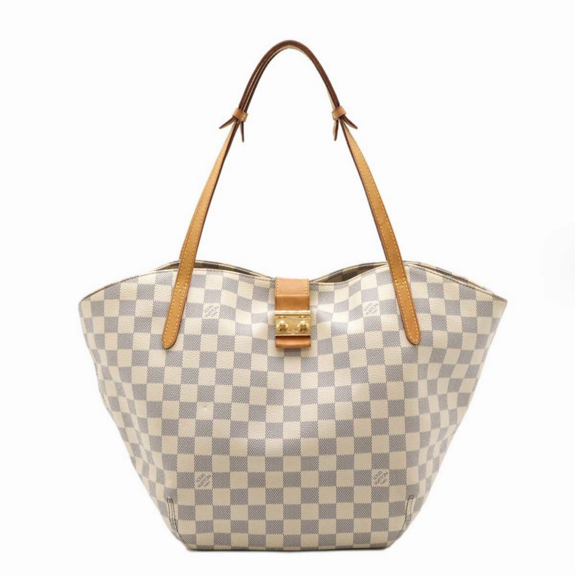 Louis Vuitton Damier Azur Pvc Shoulder Bag Tote Bag (Pre-Owned)