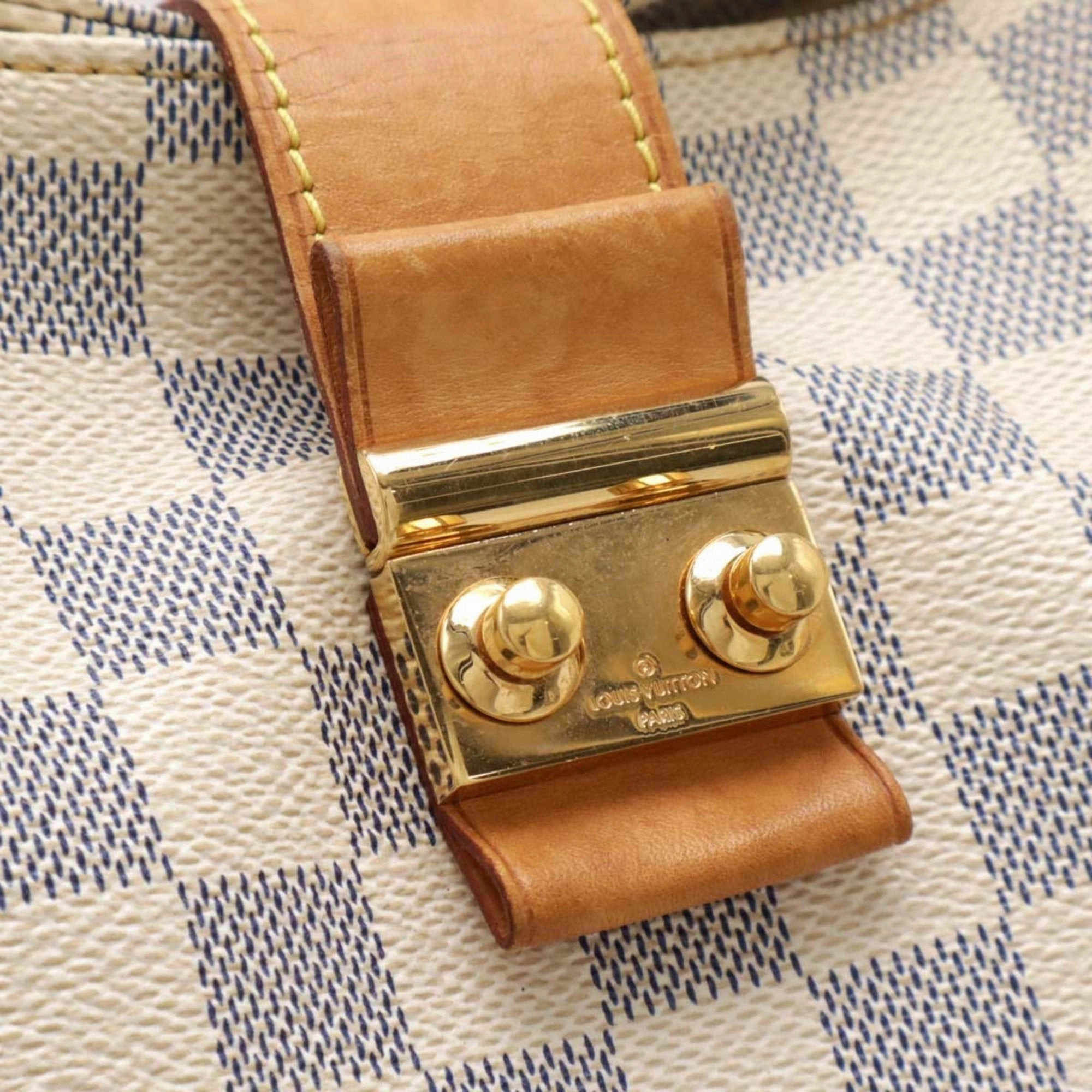 Louis Vuitton Damier Azur Pvc Shoulder Bag Tote Bag (Pre-Owned)