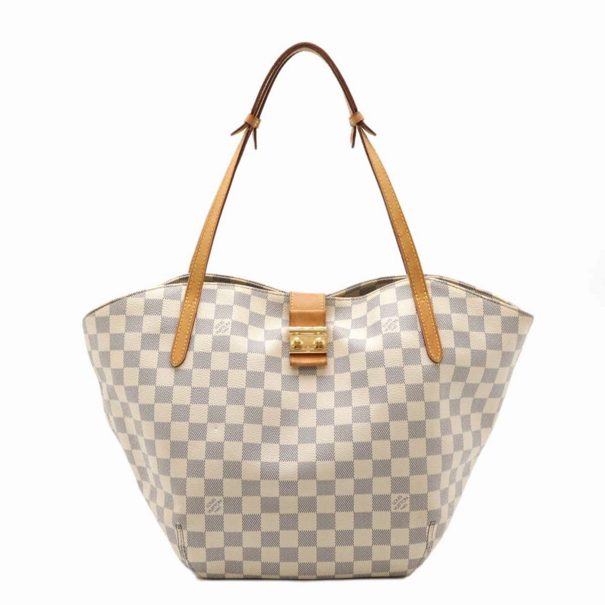 Louis Vuitton Damier Azur Pvc Shoulder Bag Tote Bag (Pre-Owned)