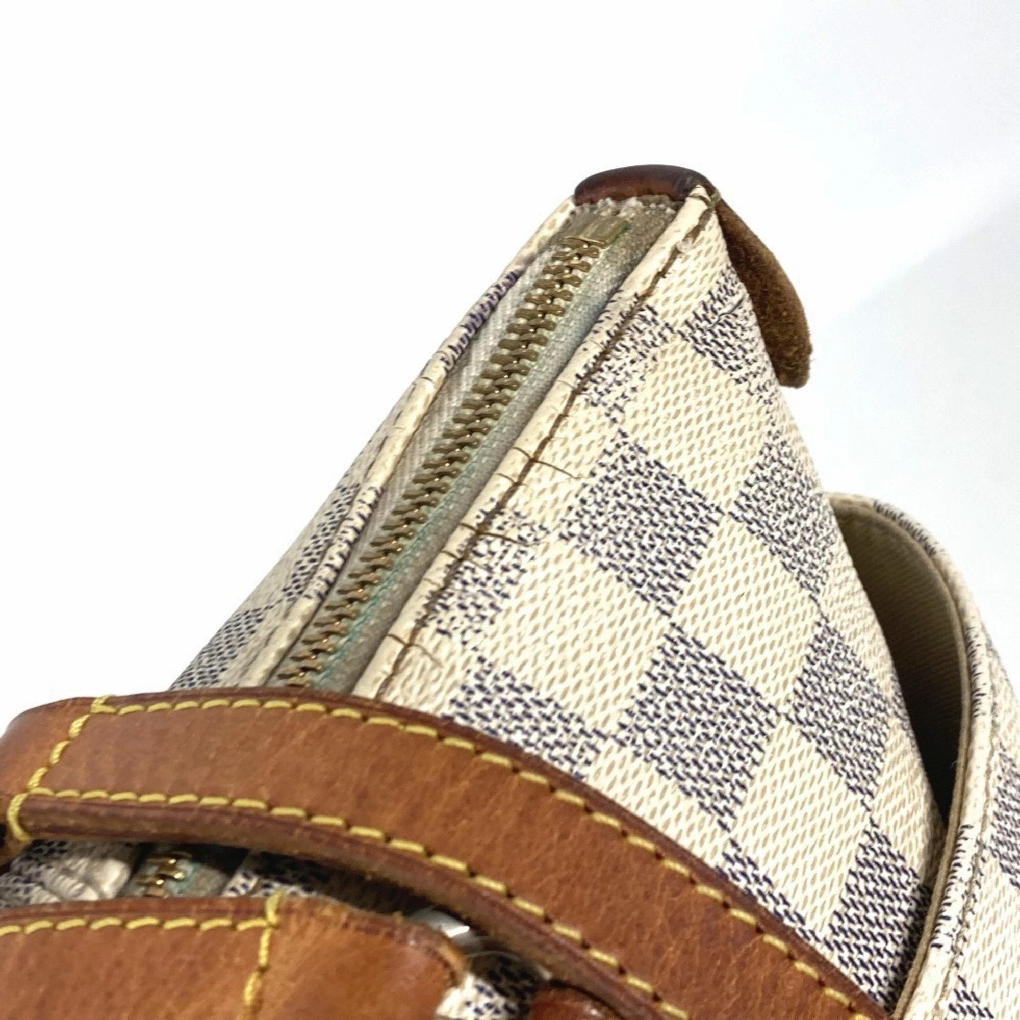 Louis Vuitton Damier Azur Shoulder Bag Tote Bag (Pre-Owned)
