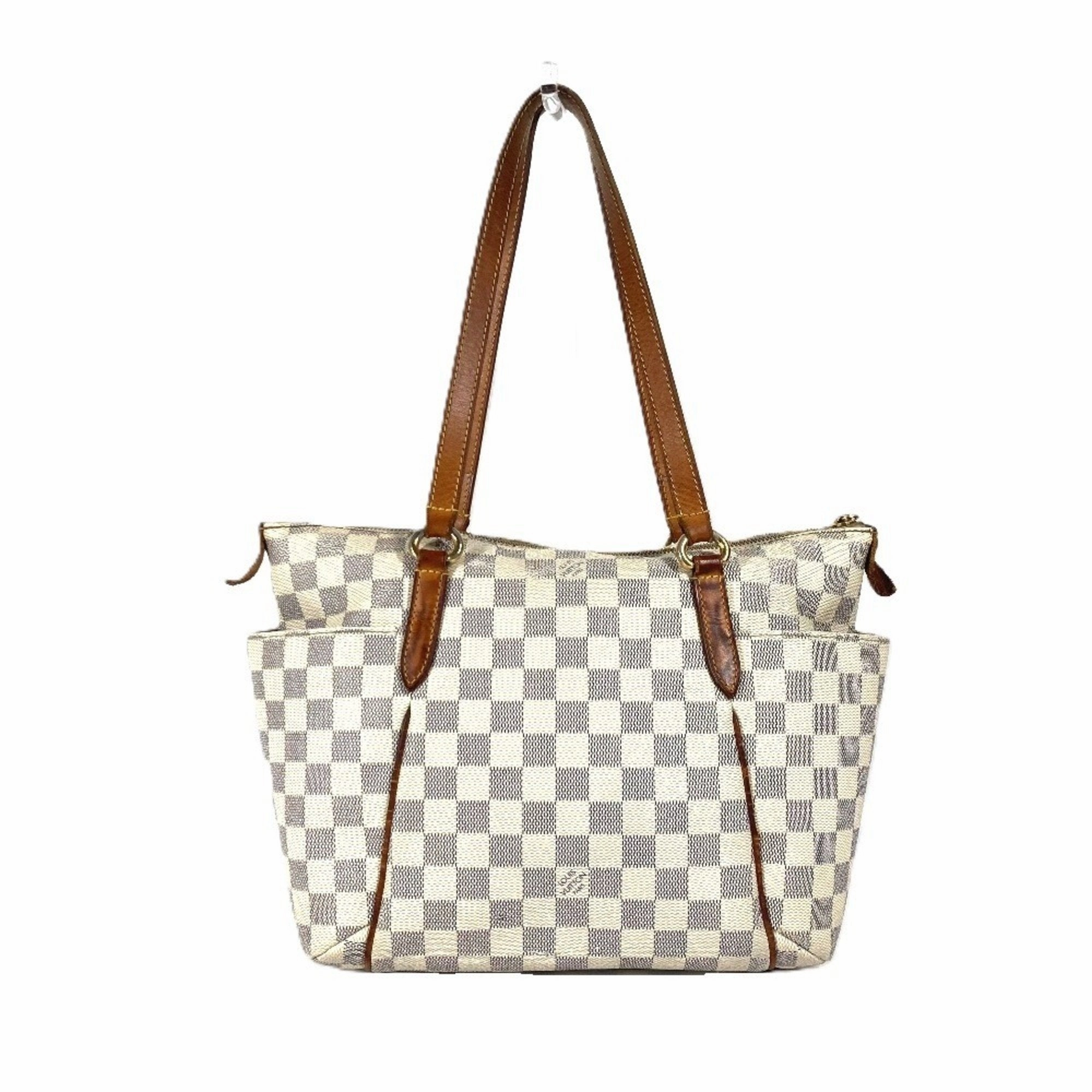 Louis Vuitton Damier Azur Shoulder Bag Tote Bag (Pre-Owned)