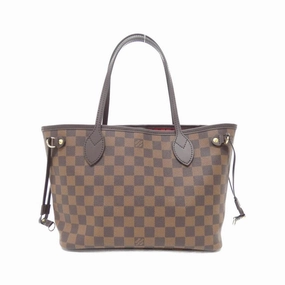 Louis Vuitton Damier Canvas Ebene Coated Canvas Handbag Tote Bag (Pre-Owned)