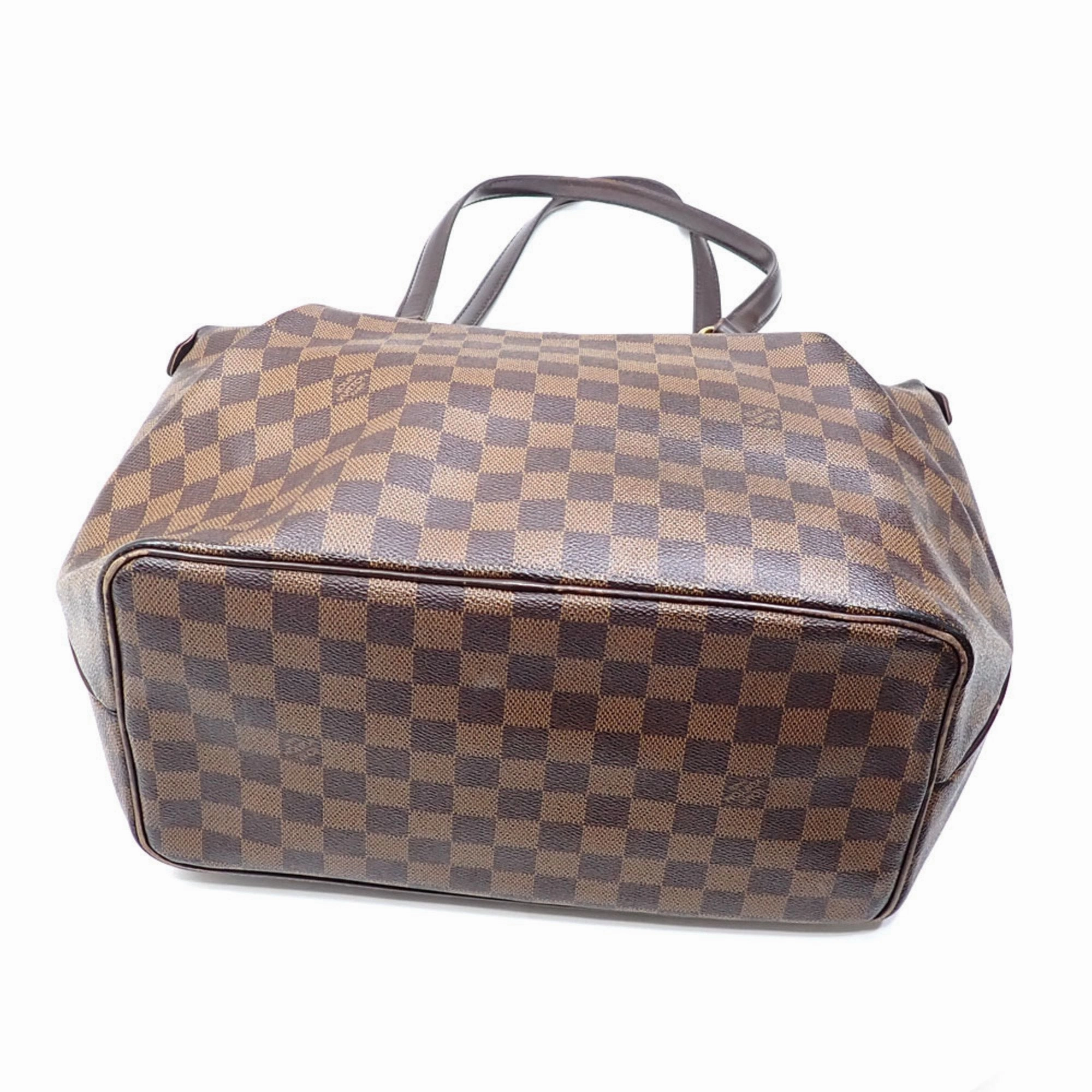 Louis Vuitton Damier Canvas Ebene Damier Canvas Tote Bag (Pre-Owned)