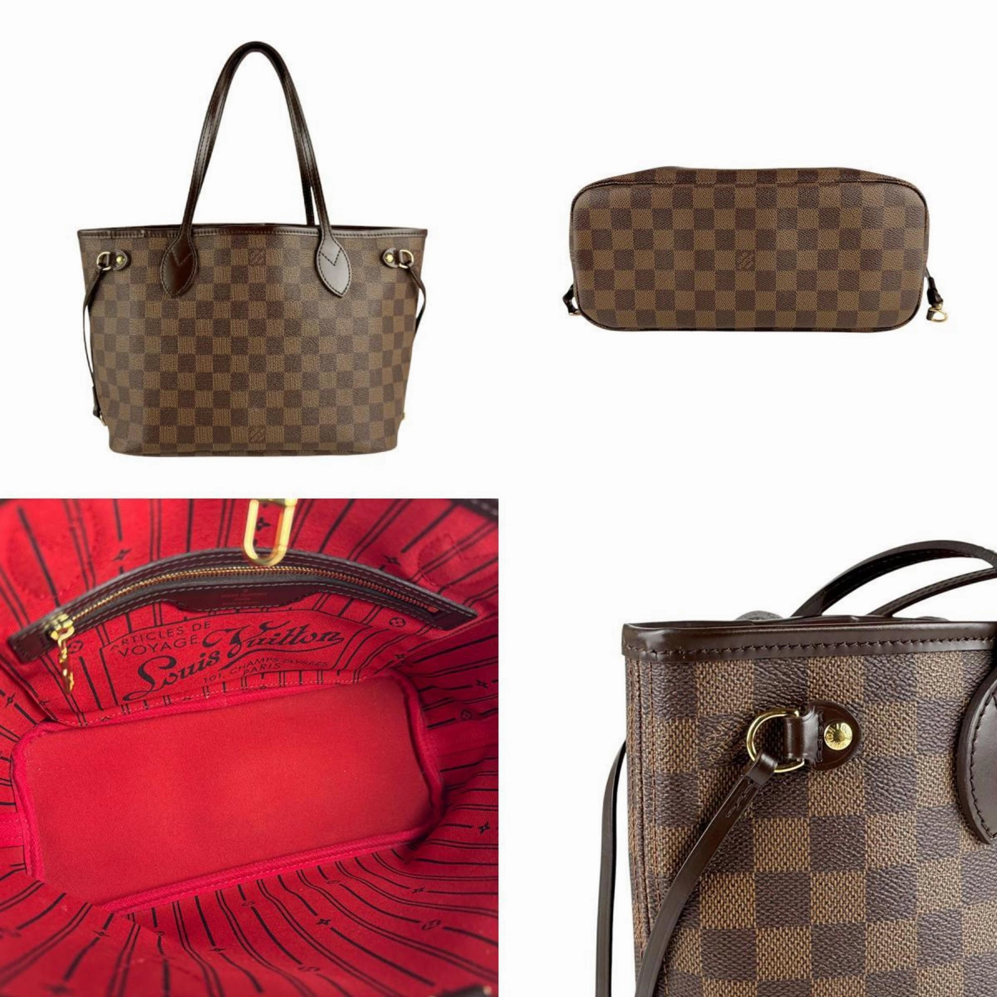 Louis Vuitton Damier Canvas Tote Bag (Pre-Owned)