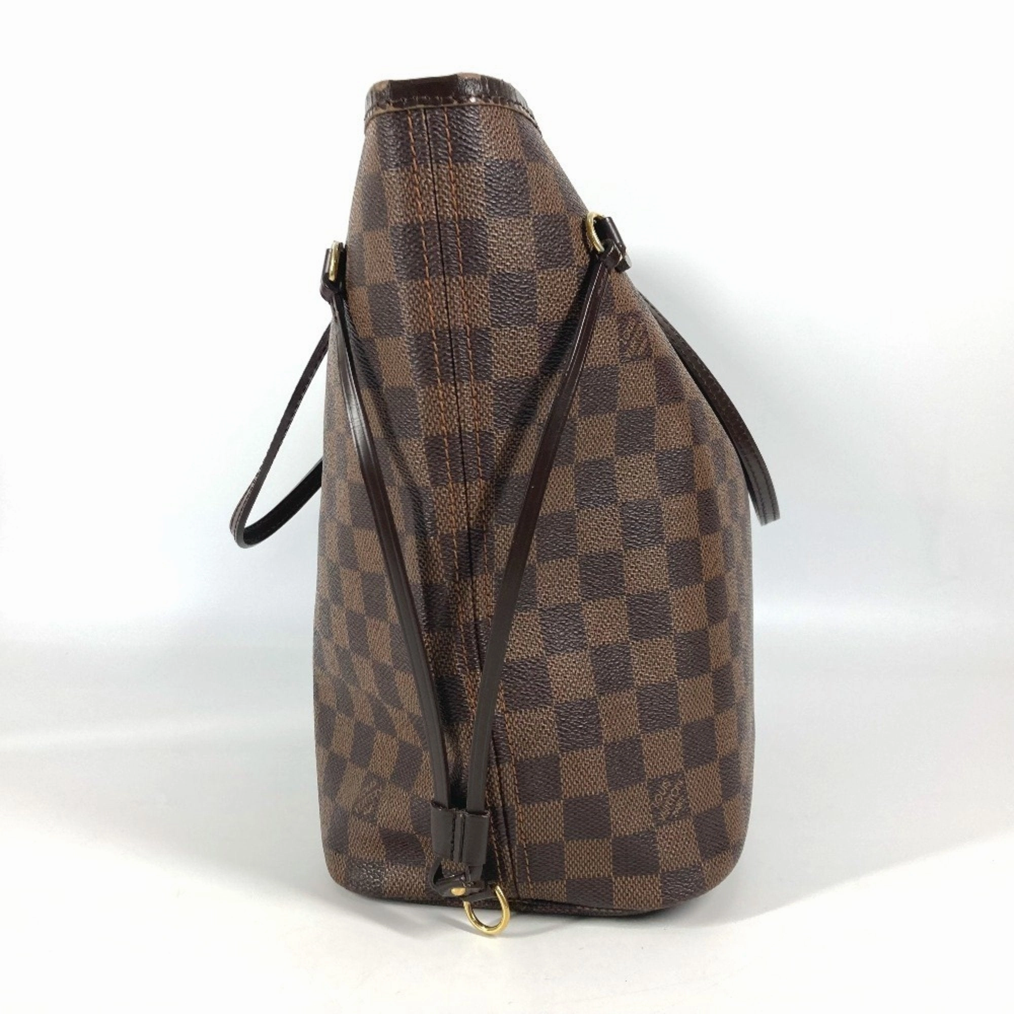 Louis Vuitton Damier Ebene Damier Canvas Shoulder Bag Tote Bag (Pre-Owned)