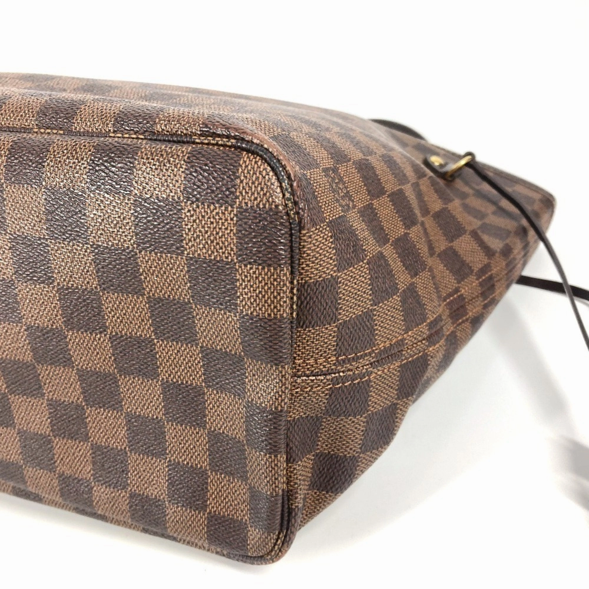 Louis Vuitton Damier Ebene Damier Canvas Shoulder Bag Tote Bag (Pre-Owned)