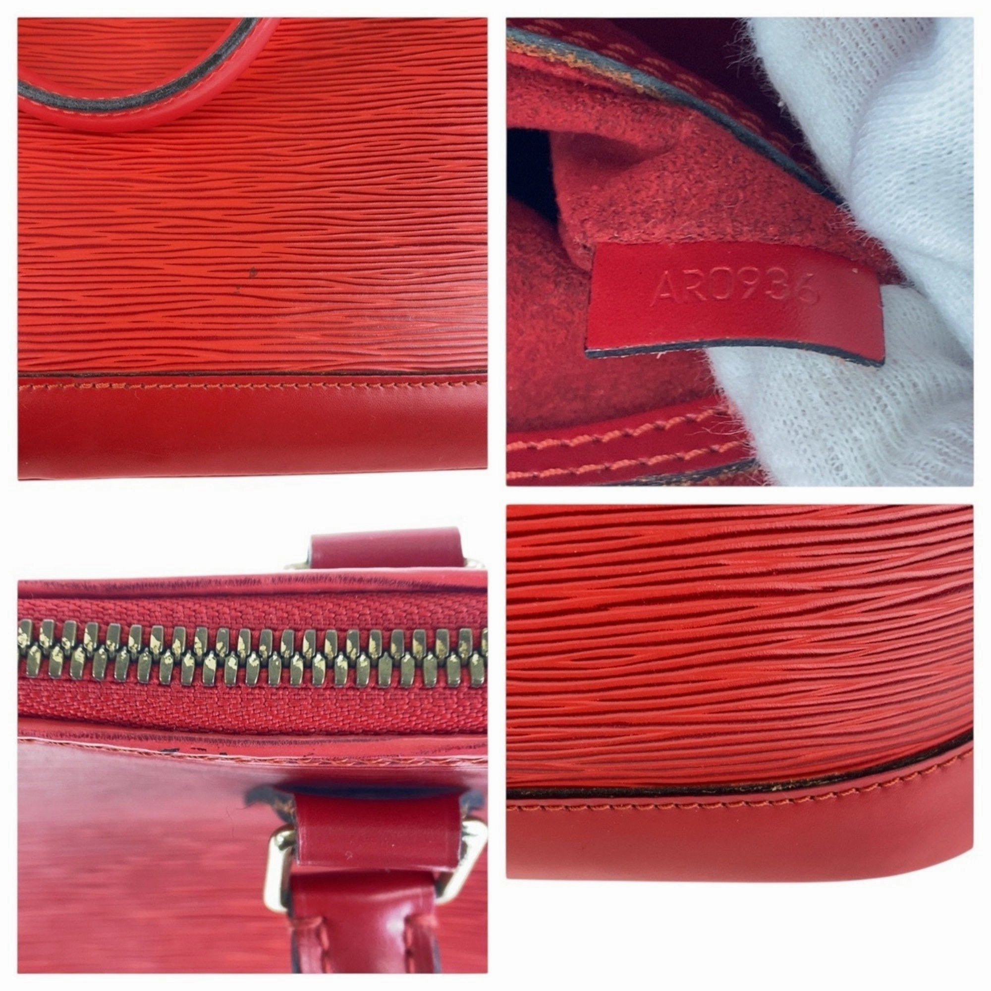 Louis Vuitton Epi Leather Handbag Tote Bag (Pre-Owned)
