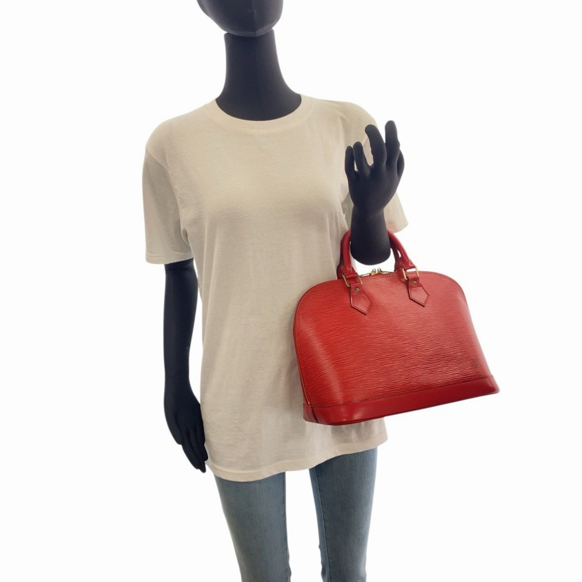 Louis Vuitton Epi Leather Handbag Tote Bag (Pre-Owned)