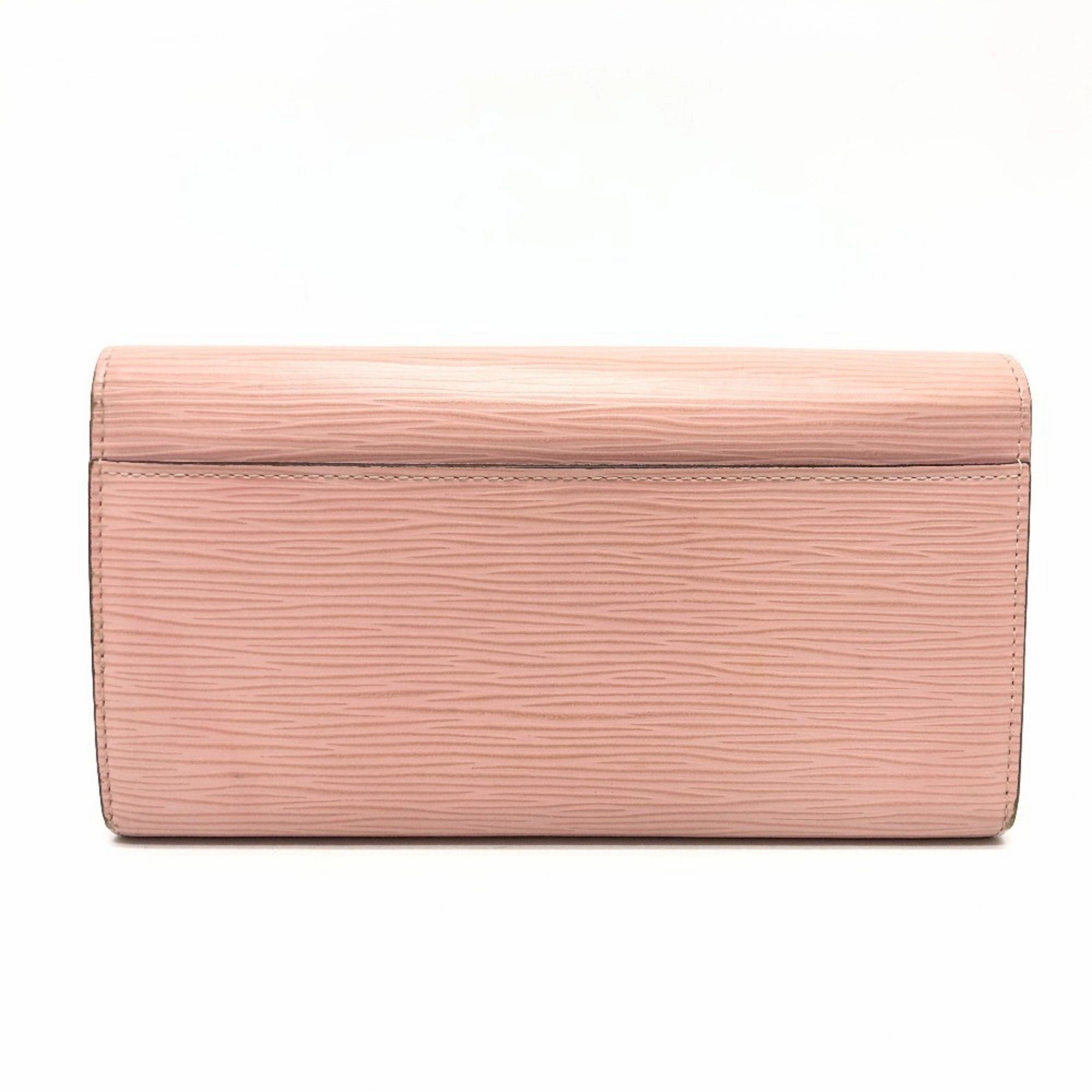 Louis Vuitton Epi pink Rose Ballerine Epi Leather Long Wallet (Bi-Fold) (Pre-Owned)