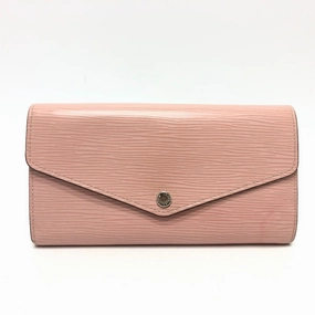 Louis Vuitton Epi pink Rose Ballerine Epi Leather Long Wallet (Bi-Fold) (Pre-Owned)