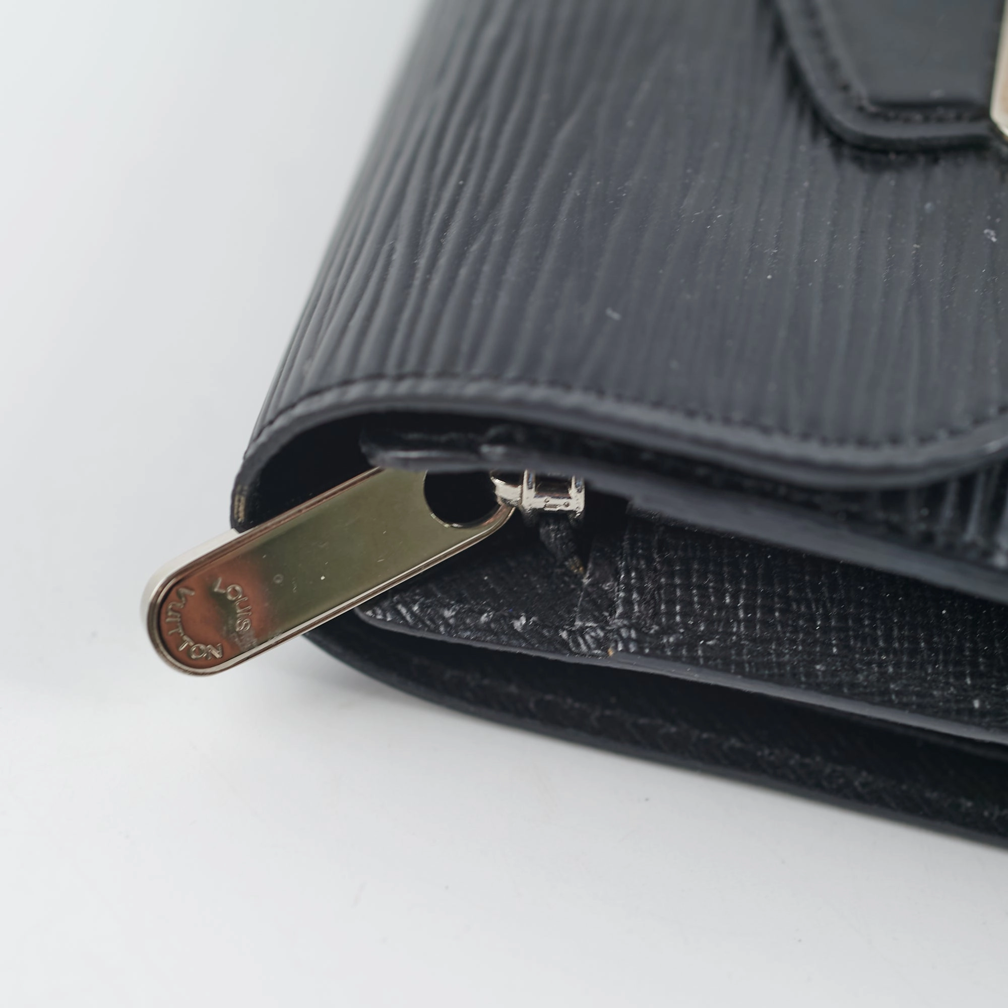 Louis Vuitton Koala Epi Black Wallet