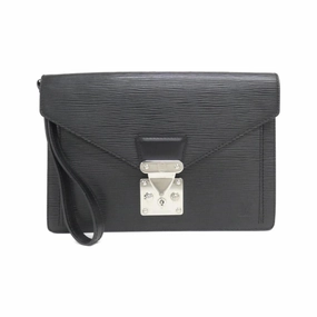 Louis Vuitton Leather Clutch Bag Pochette (Pre-Owned)