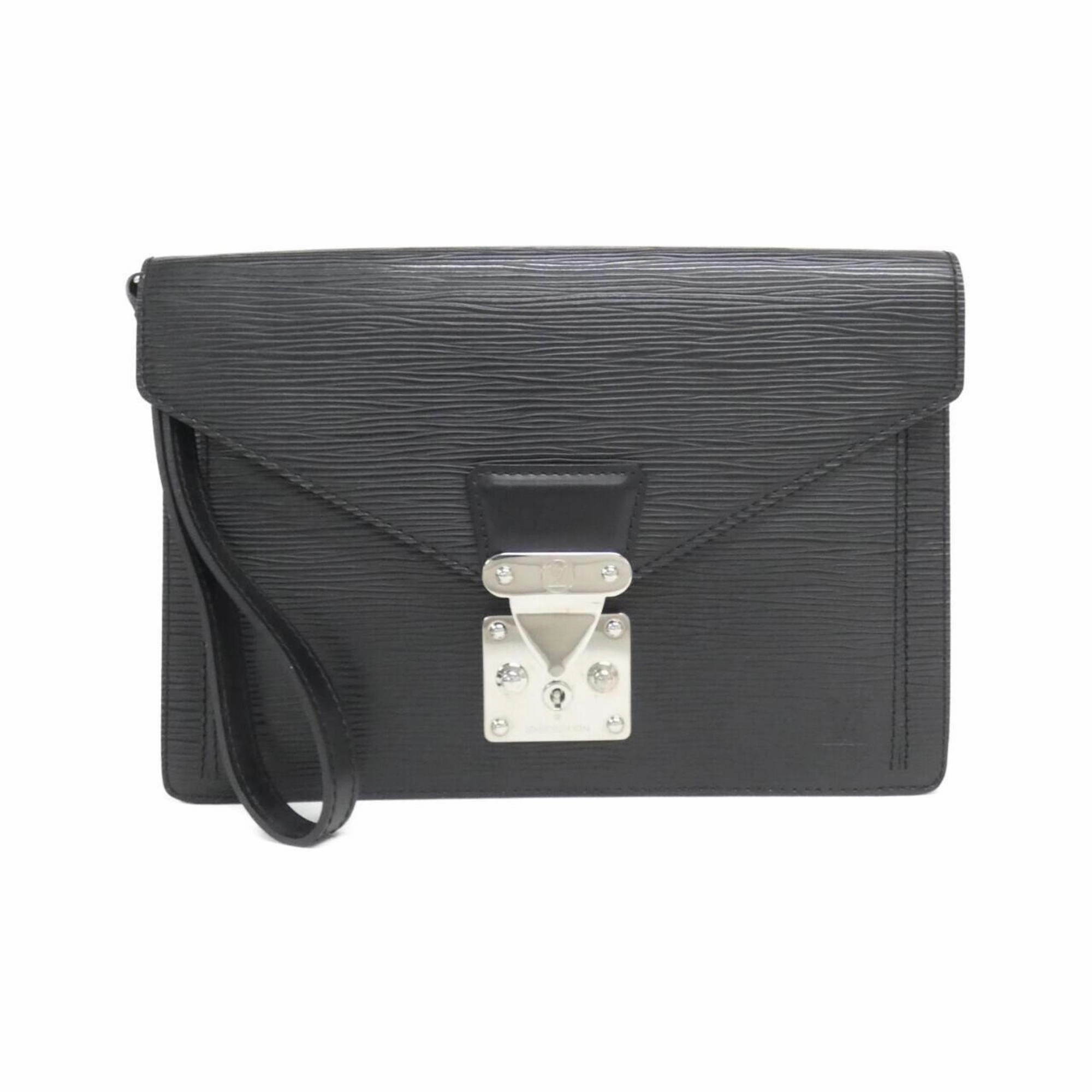 Louis Vuitton Leather Clutch Bag Pochette (Pre-Owned)