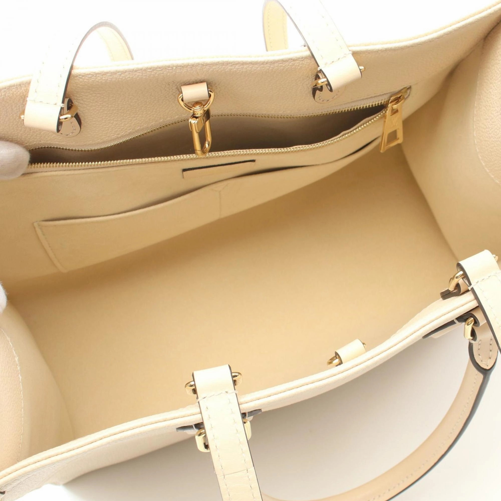 Louis Vuitton Leather Tote Bag (Pre-Owned)