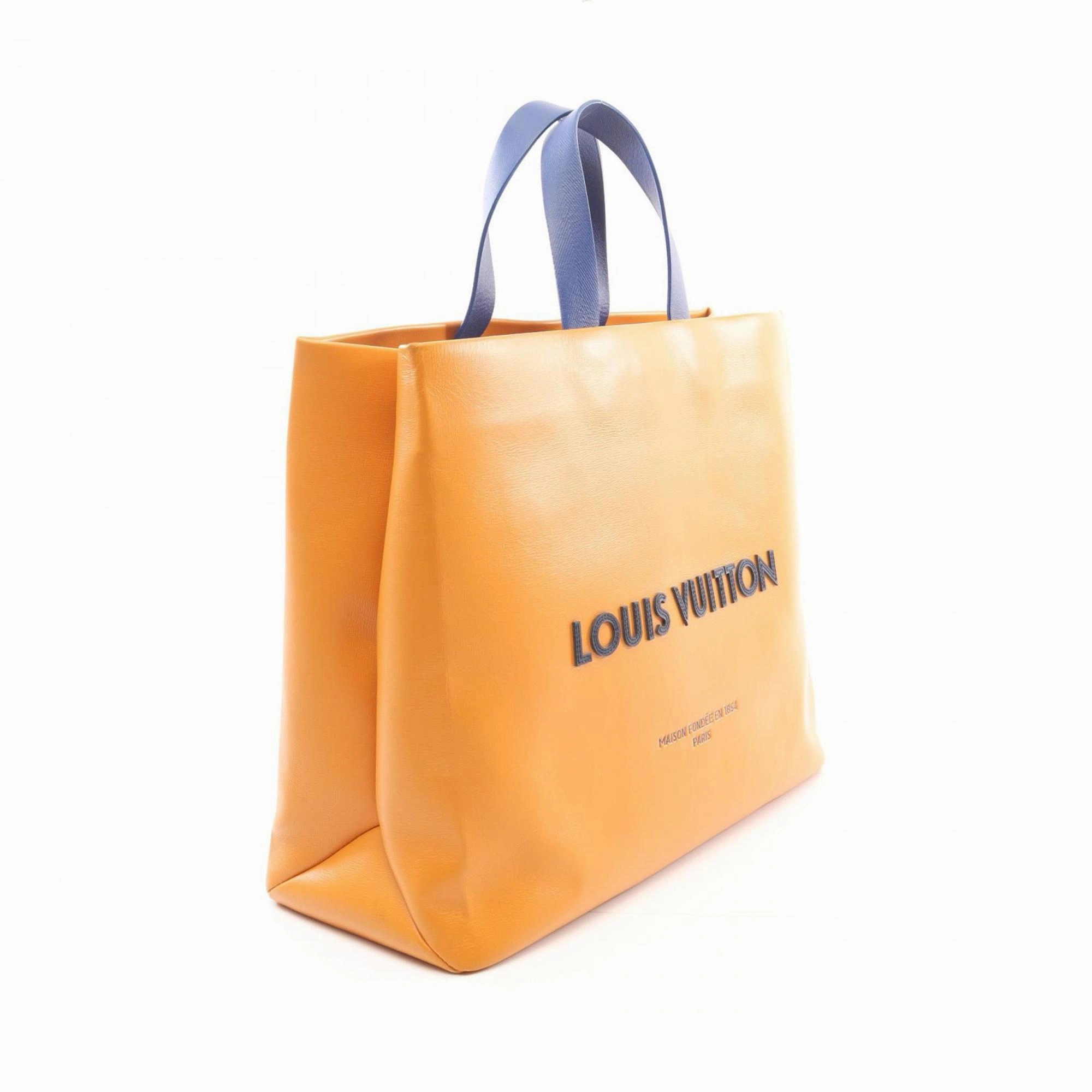 Louis Vuitton Leather Tote Bag (Pre-Owned)