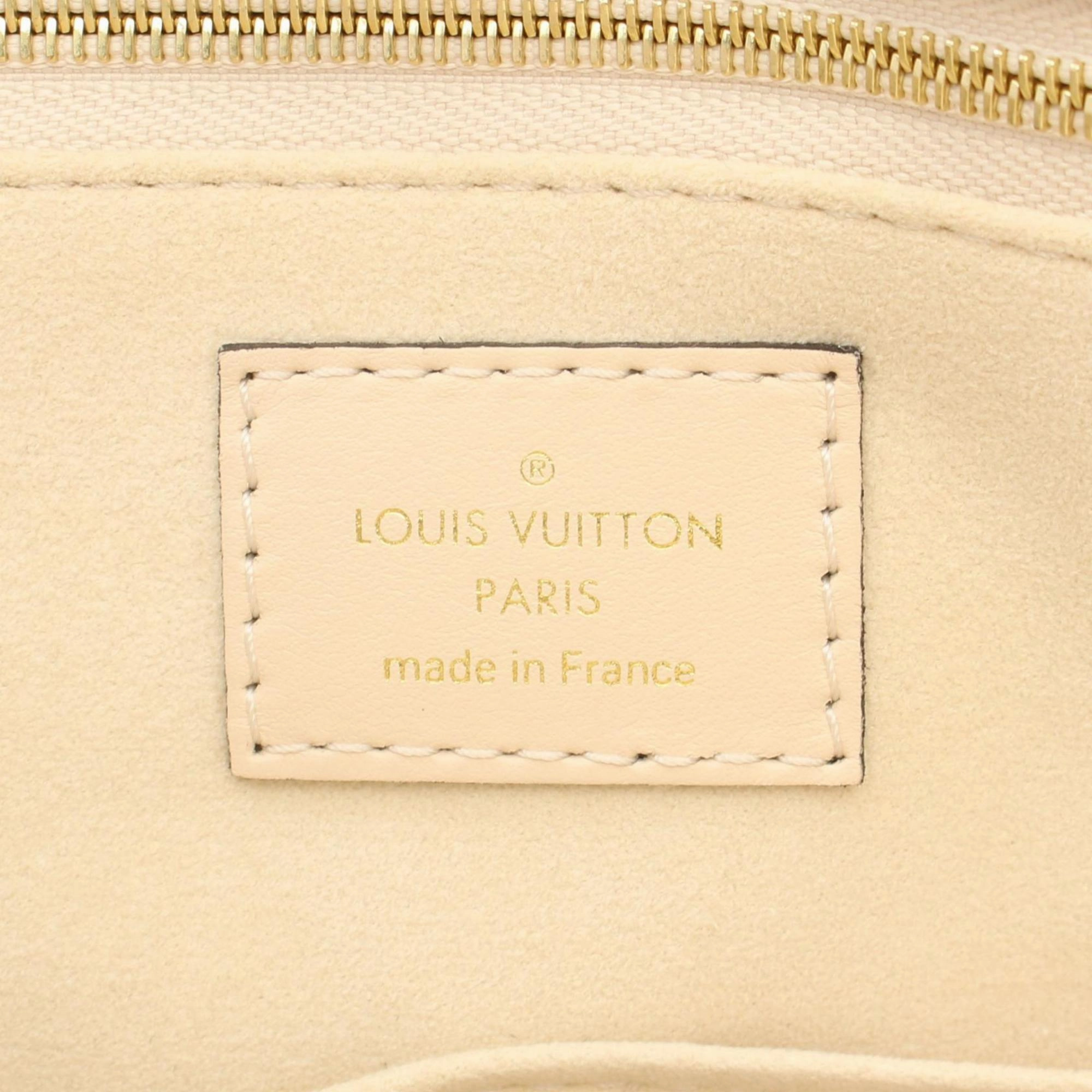 Louis Vuitton Leather Tote Bag (Pre-Owned)