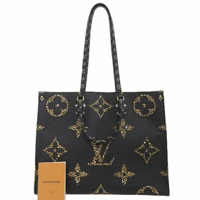 Louis Vuitton Leopard Noir Pvc Tote Bag (Pre-Owned)