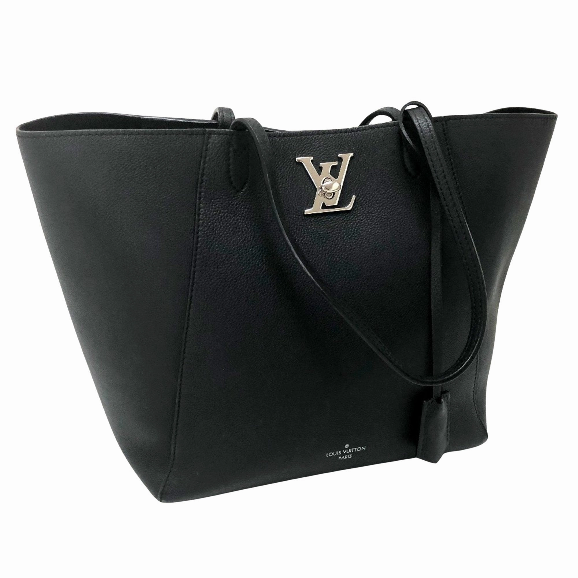 Louis Vuitton Lockme Leather Tote Bag (Pre-Owned)