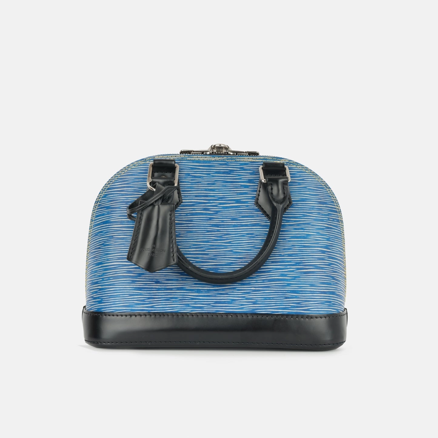 Louis Vuitton Louis Vuitton - Alma BB - Blue/White Epi Leather SHW - 2018 - Pre-Loved