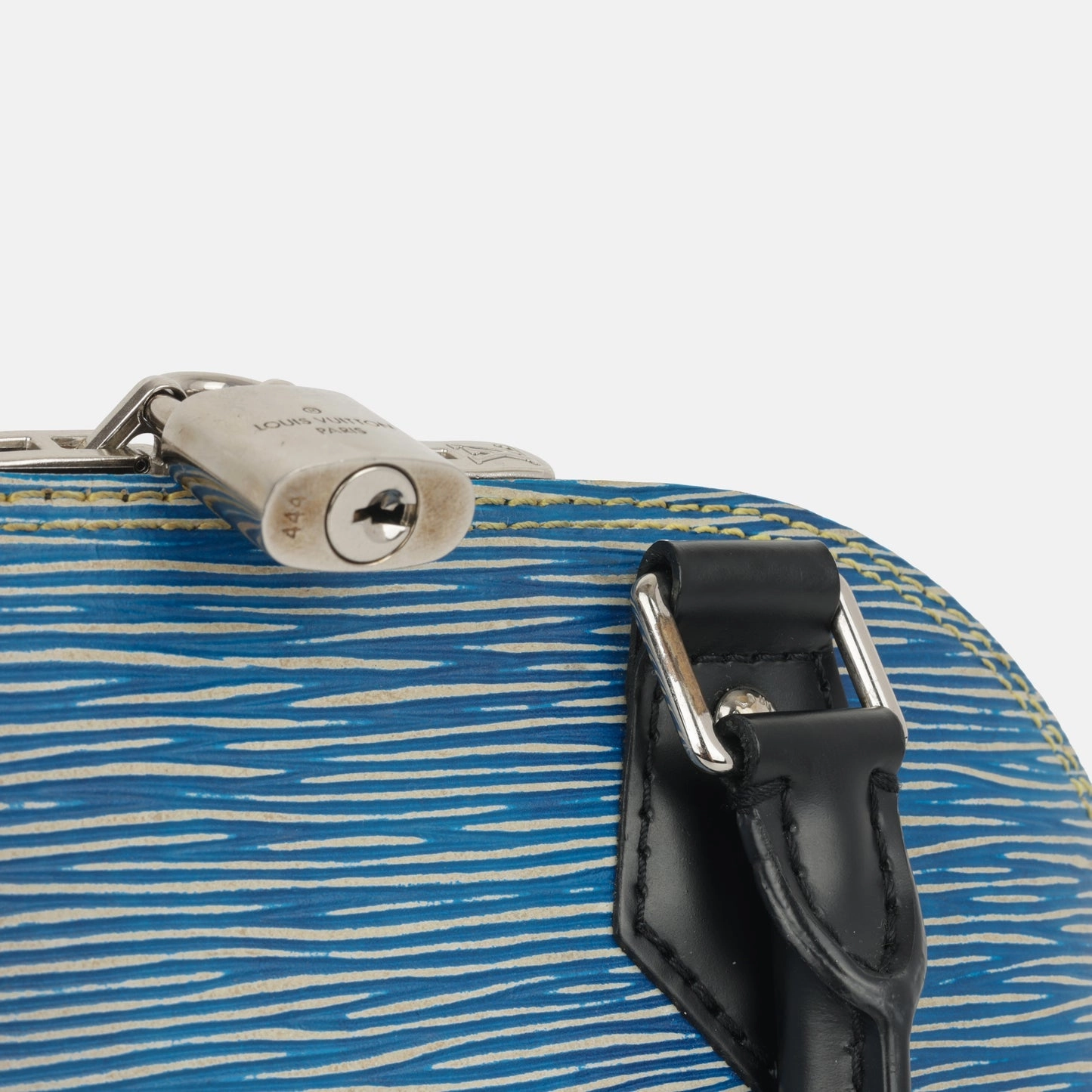 Louis Vuitton Louis Vuitton - Alma BB - Blue/White Epi Leather SHW - 2018 - Pre-Loved