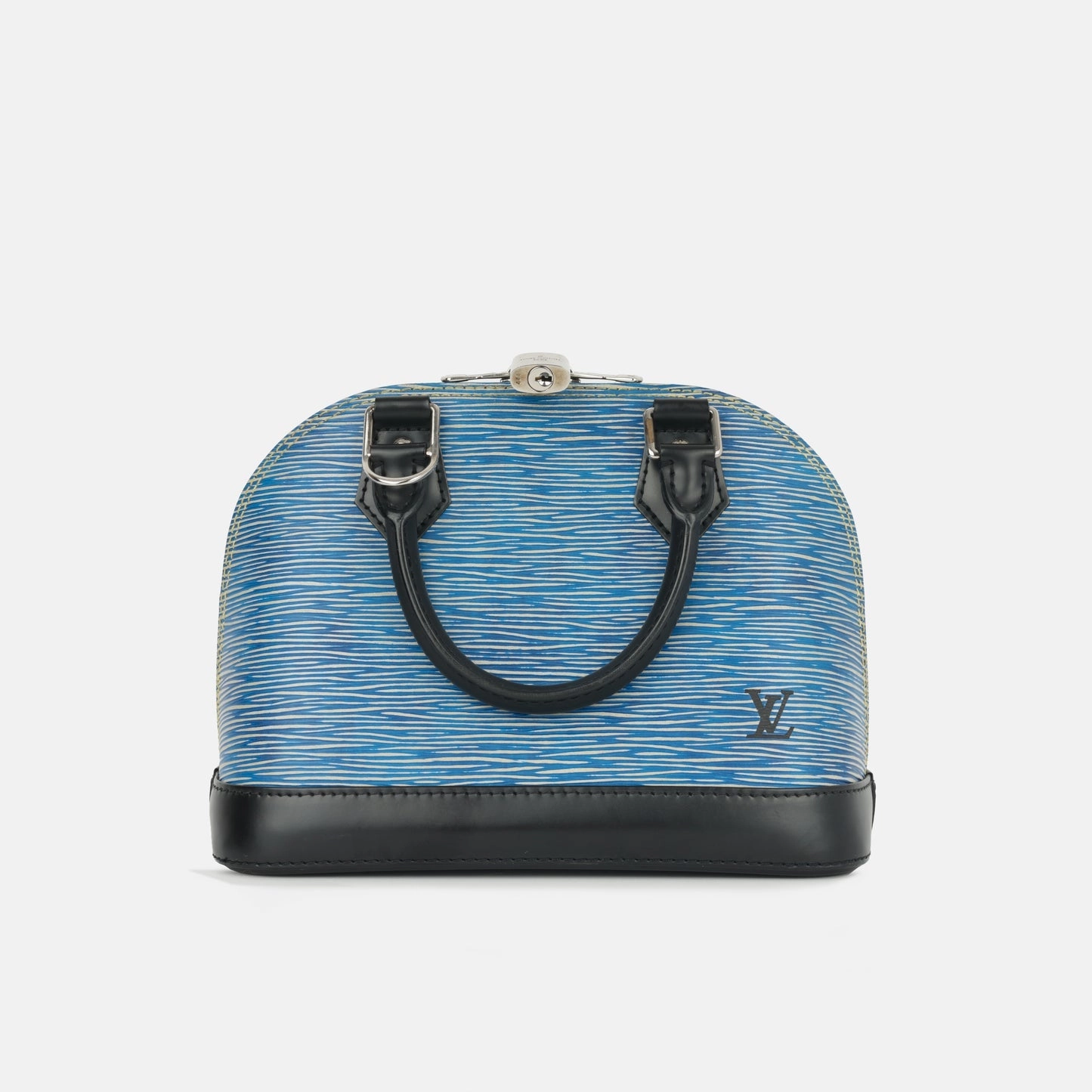 Louis Vuitton Louis Vuitton - Alma BB - Blue/White Epi Leather SHW - 2018 - Pre-Loved