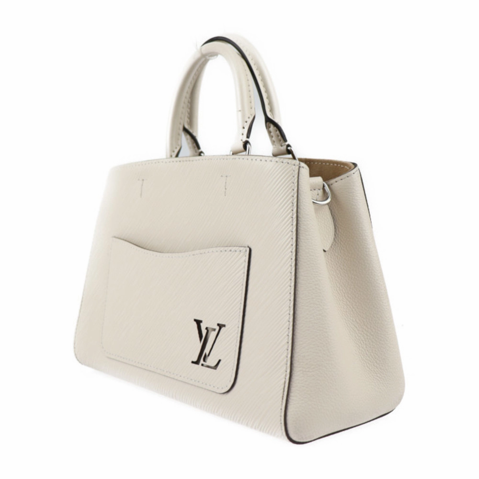 Louis Vuitton Marelle Leather Handbag (Pre-Owned)